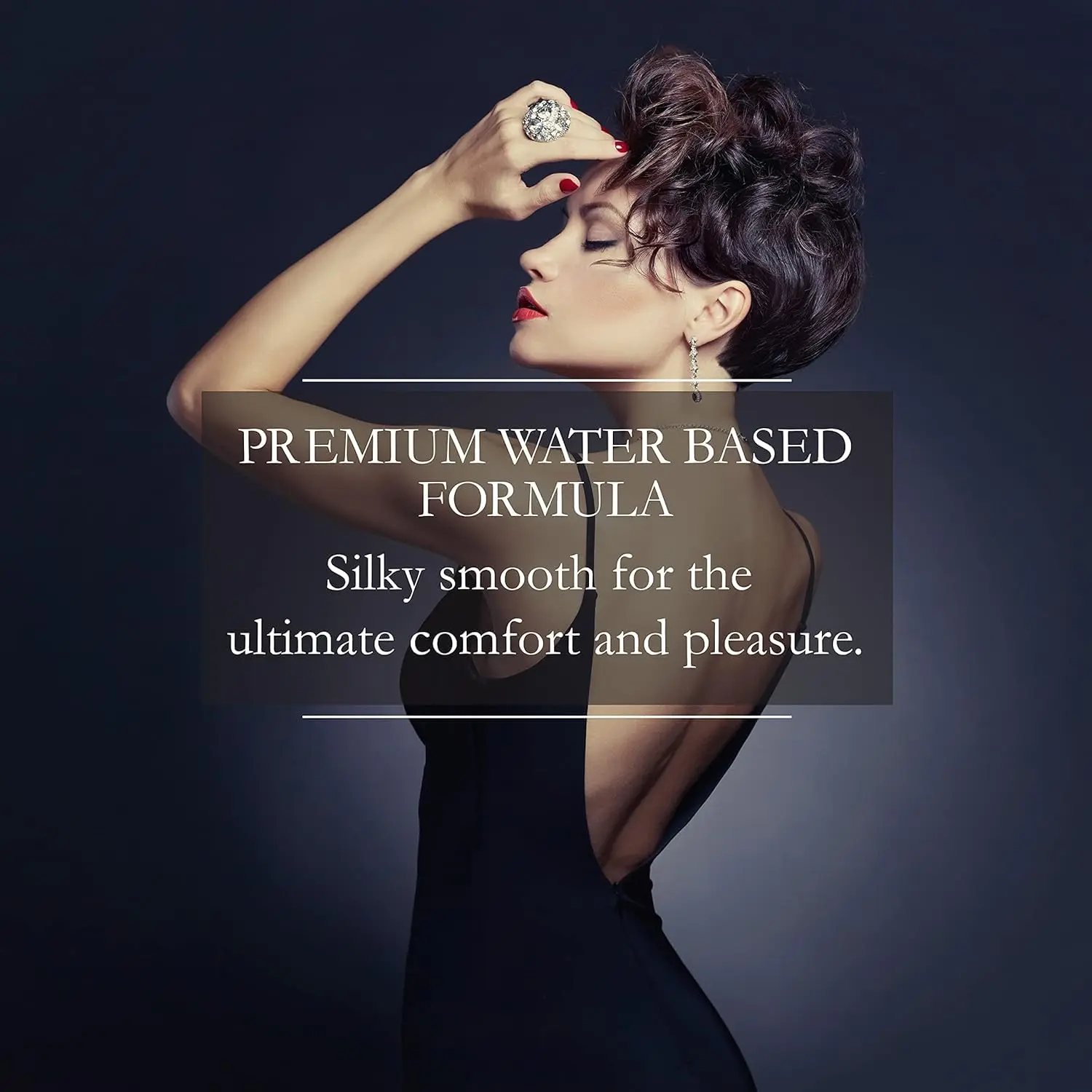 A bottle of FAV Water Based Lubricant, hygienically packaged and formulated with care, to enhance pleasure.