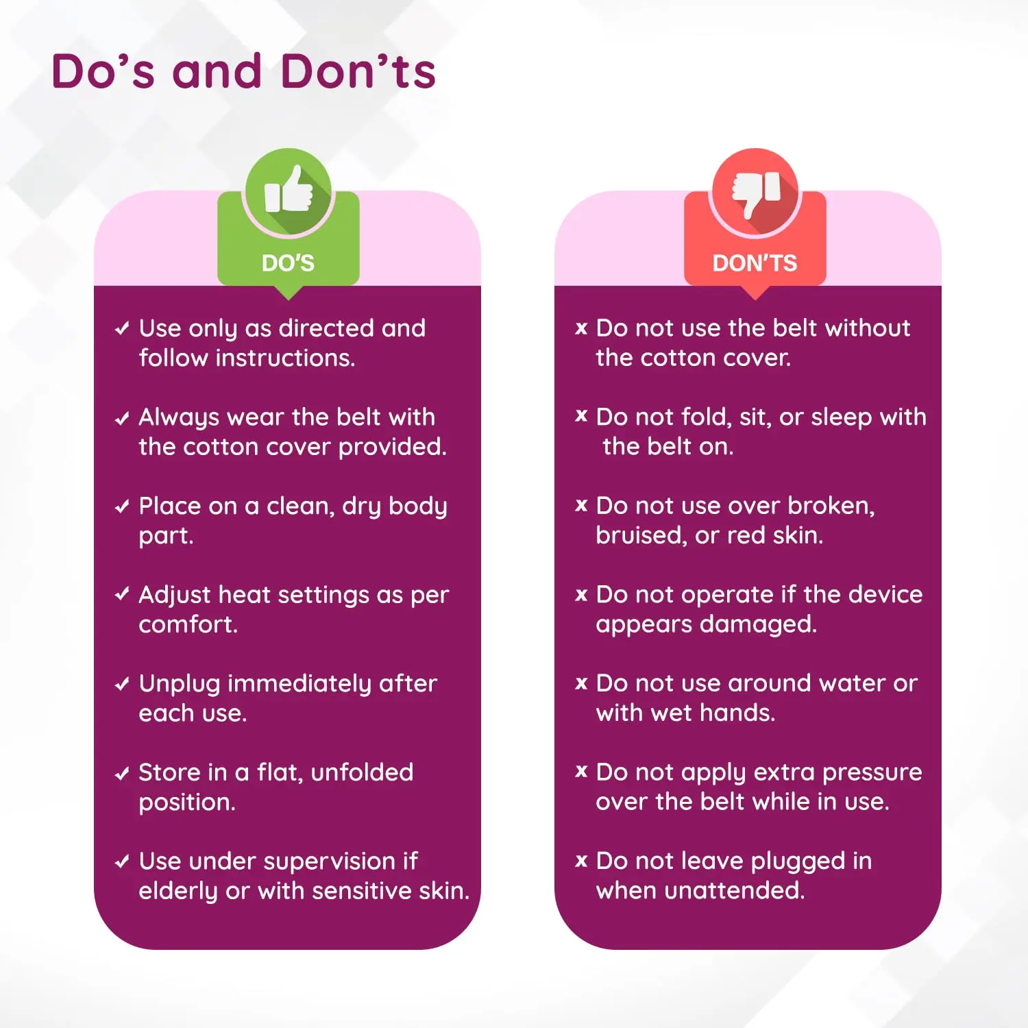 The Flamingo heat belt provides soothing warmth for pain relief in areas like the lower back, knee, and shoulder, featuring an adjustable Velcro strap and a temperature controller for convenient and safe use.