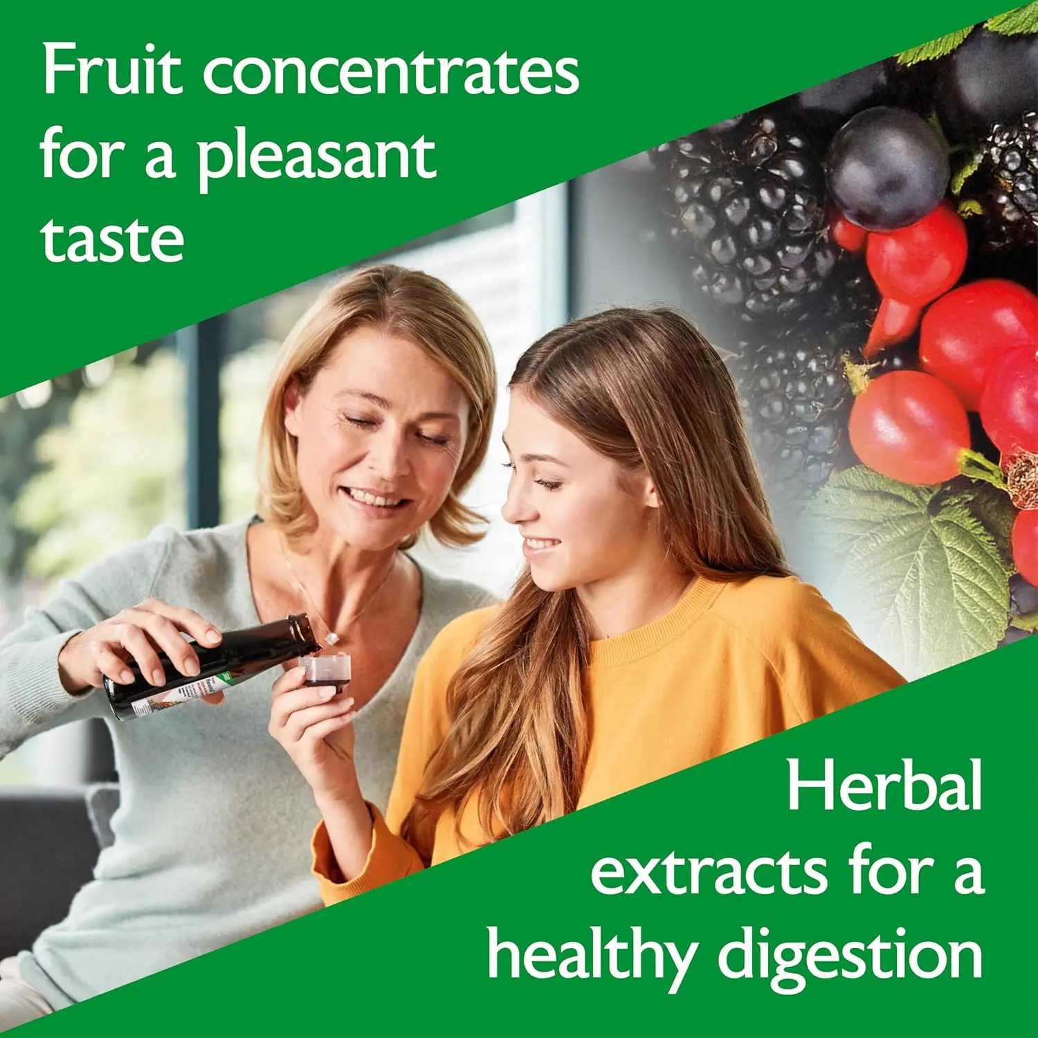 Floradix Floravital Iron and Herbs liquid formula, a vegan and vegetarian-friendly supplement with organic iron II gluconate for energy and vitality.