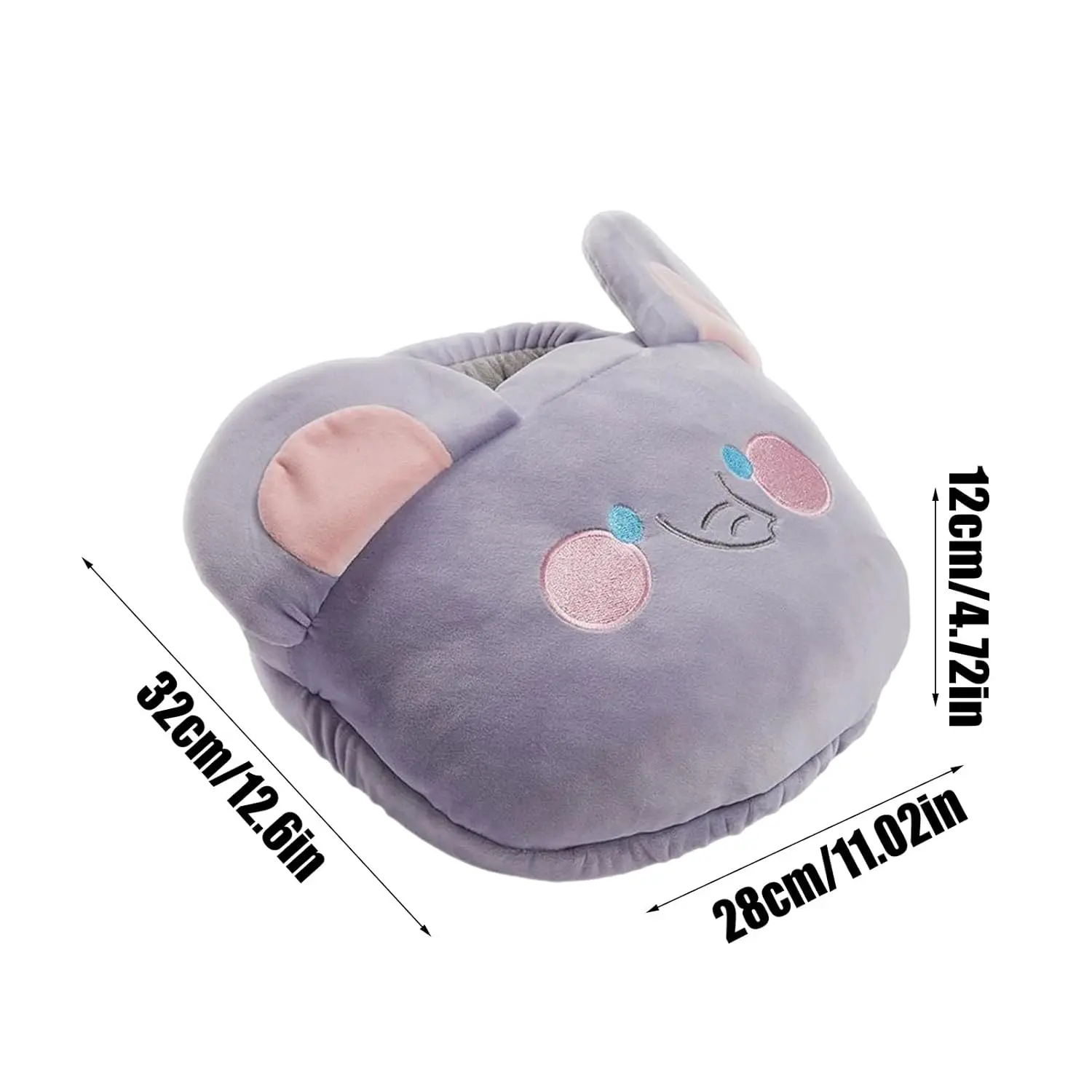 This electric foot warmer pad provides instant and constant warmth for cold feet, featuring overheat protection for safe, worry-free use under a desk in the office or at home.