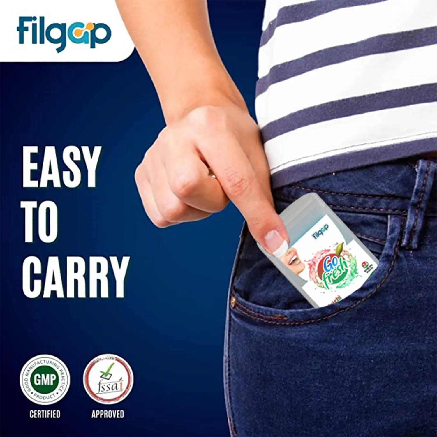 This is a pack of six boxes of sugar-free elaichi flavored mouth freshener strips that dissolve instantly for fresh breath.