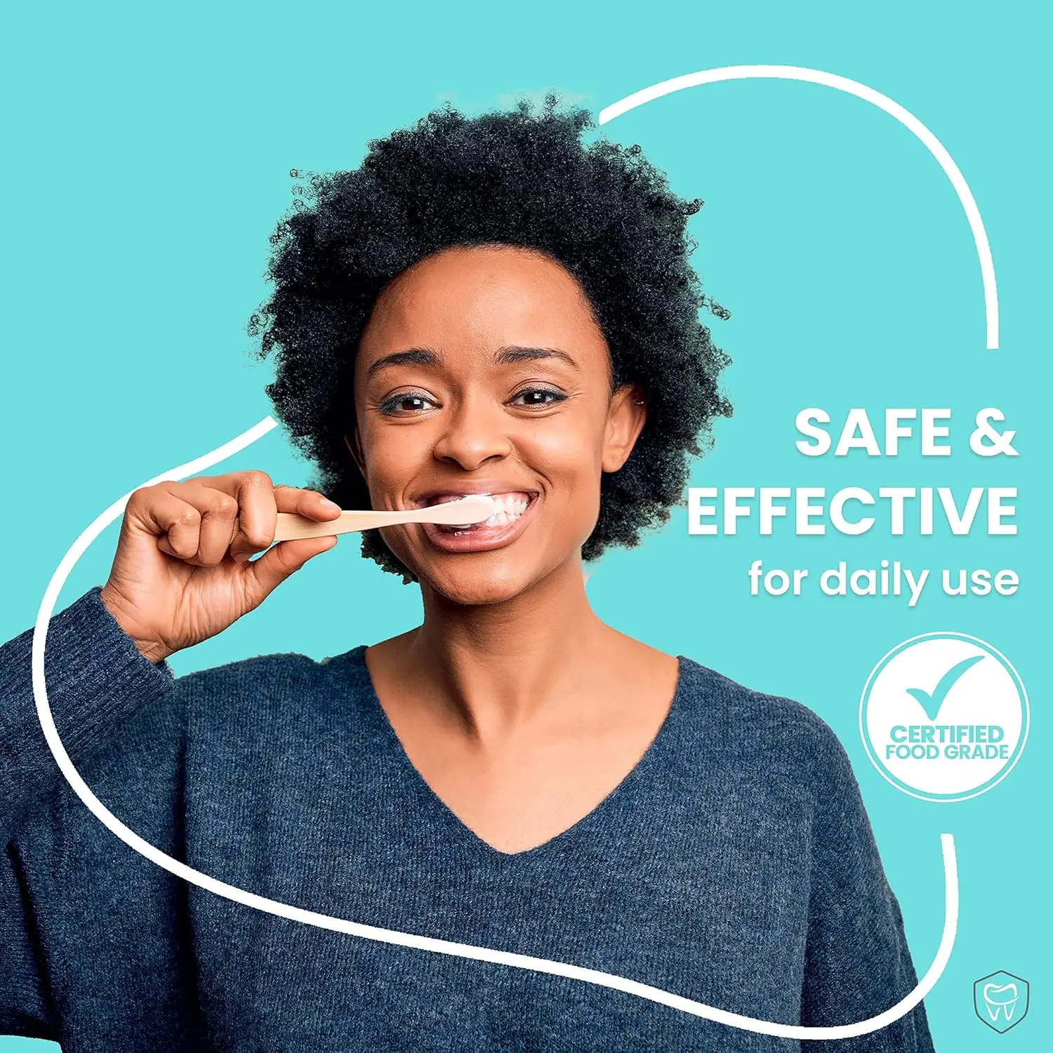 Fresh Knight plaque disclosing tablets reveal areas needing more brushing for kids and adults, helping to improve dental hygiene and teach better brushing habits.