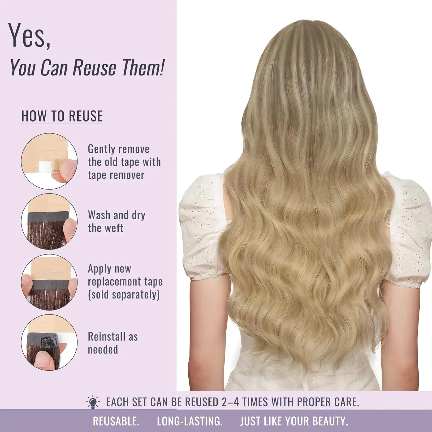 Fshine balayage tape in hair extensions are made with real human hair, offering a natural look, easy application, and can be styled with heat below 180 degrees Celsius.