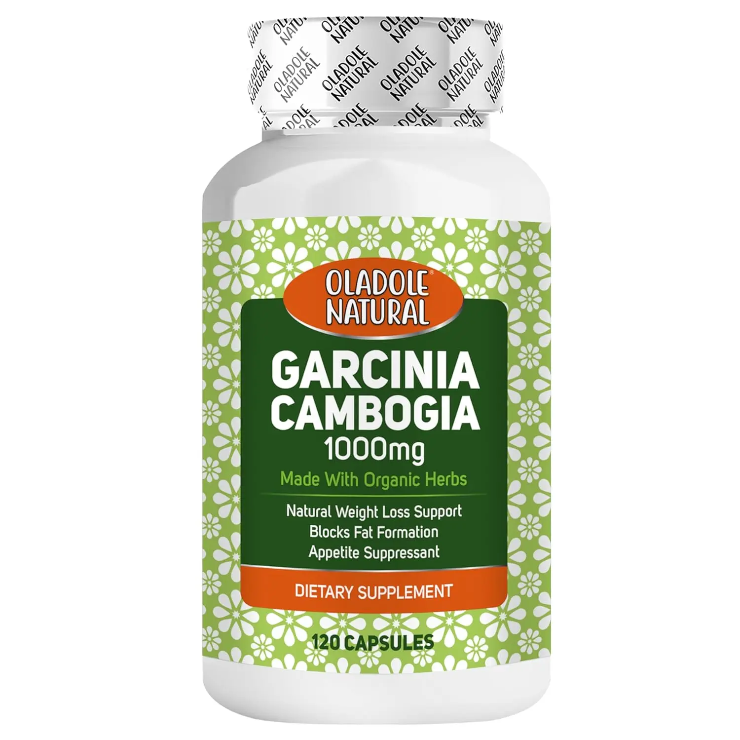 Oladole Natural Garcinia Cambogia capsules support healthy weight management, regulate blood sugar, boost metabolism and digestive health.