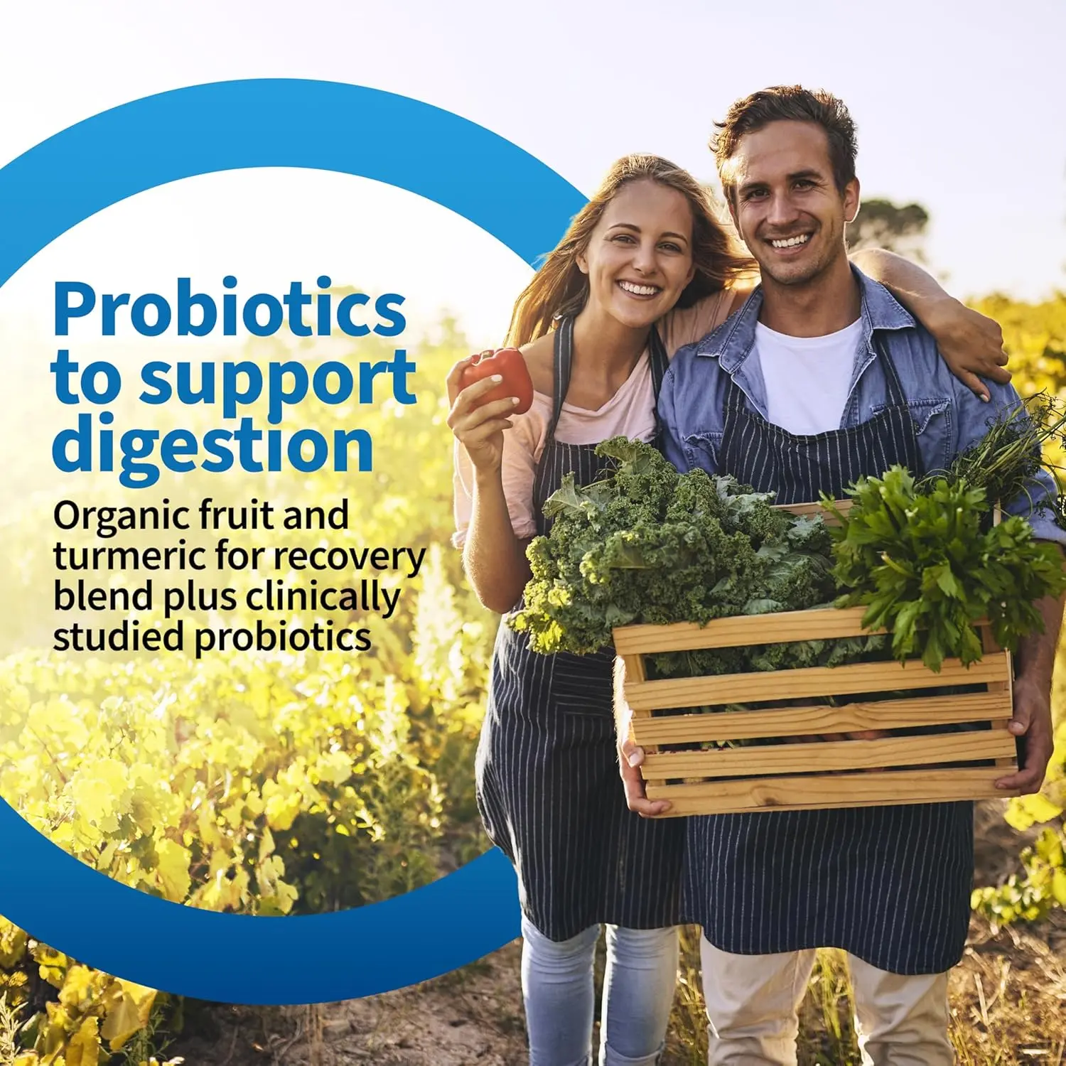 Garden of Life Sport Organic Plant-Based Vanilla Protein powder refuels and repairs muscles after workouts, promoting faster recovery and supporting the immune system.