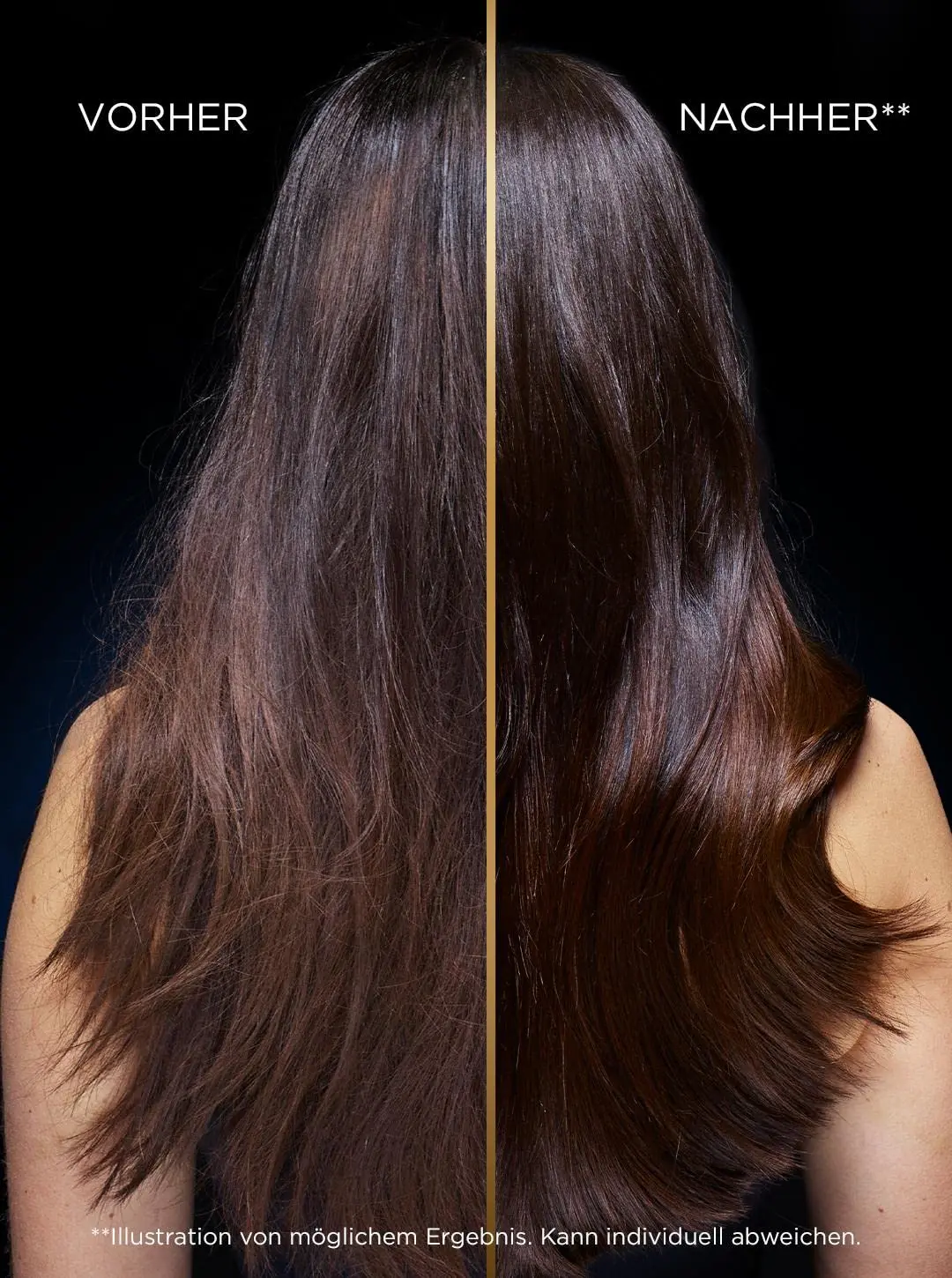 Garnier True Treasures balancing hair care set with activated carbon and black cumin oil shampoo, conditioner, and hair mask for greasy roots and dry ends.