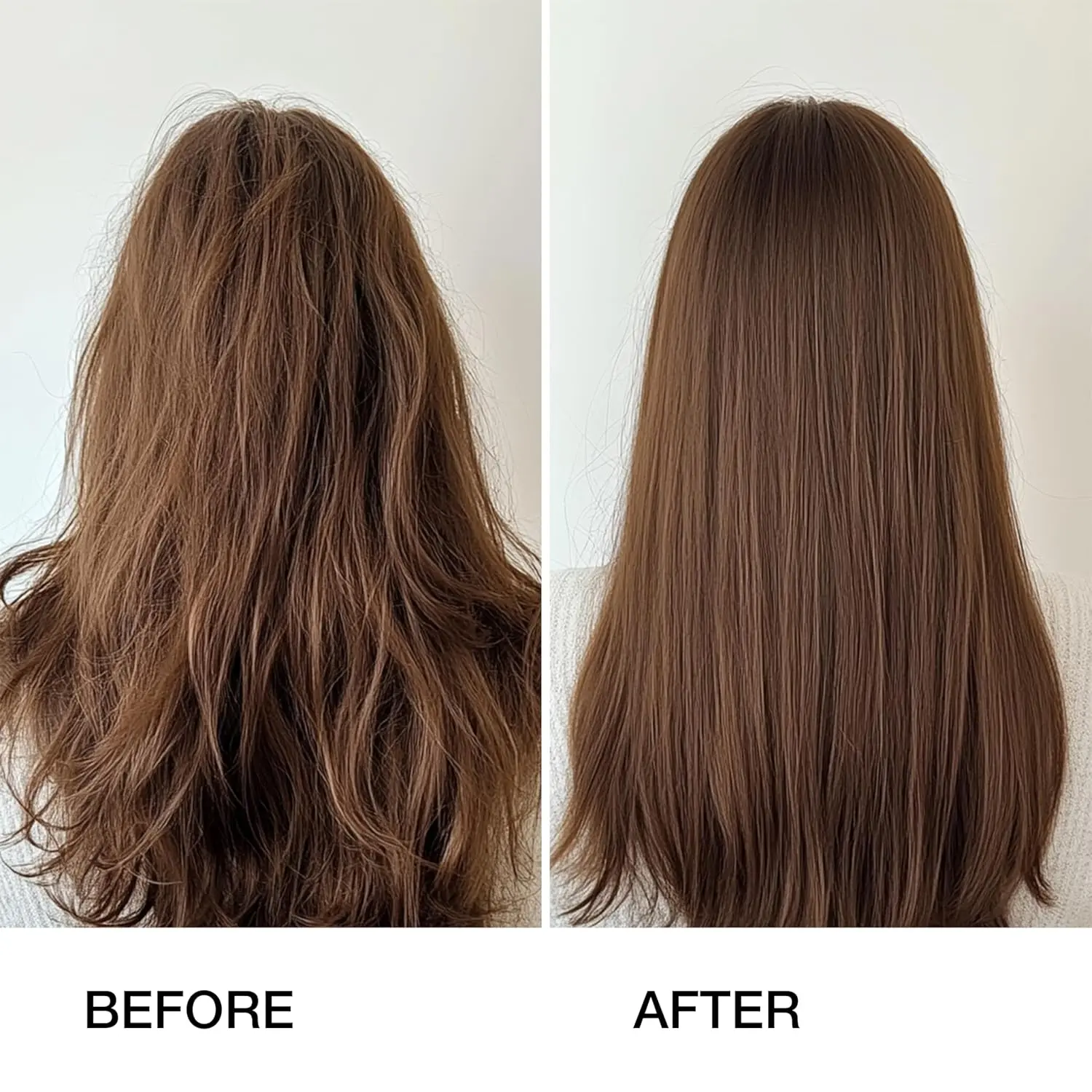 GK Hair Gold shampoo and conditioner set with argan oil reduces frizz and repairs damaged hair for a smooth, shiny, and voluminous look.