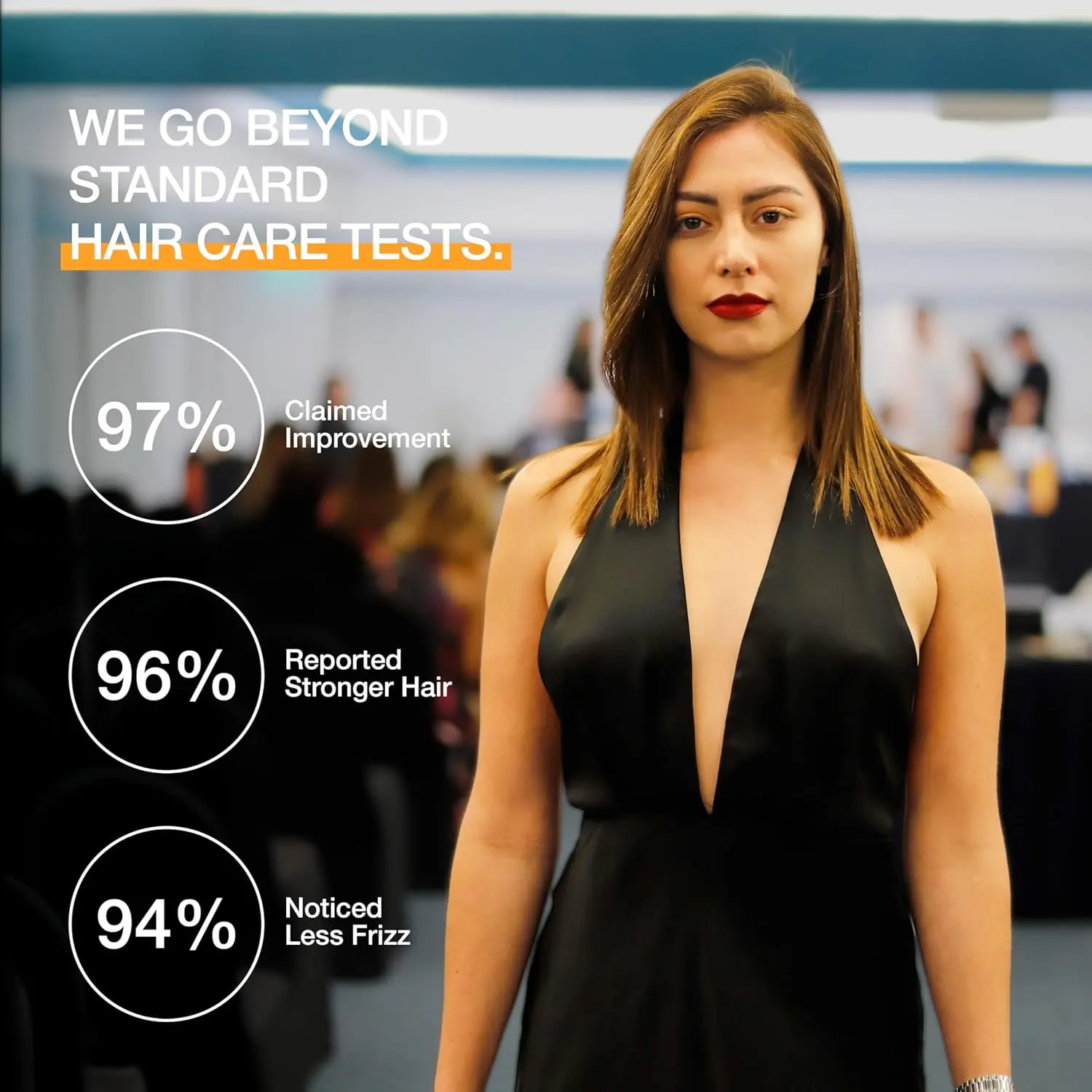 GK Hair Gold shampoo and conditioner set with argan oil reduces frizz and repairs damaged hair for a smooth, shiny, and voluminous look.