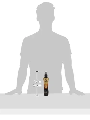 Got2B Guardian Angel heat protectant spray shields hair from damage up to 220C when using heat styling tools like flat irons, curling irons, and blow dryers.