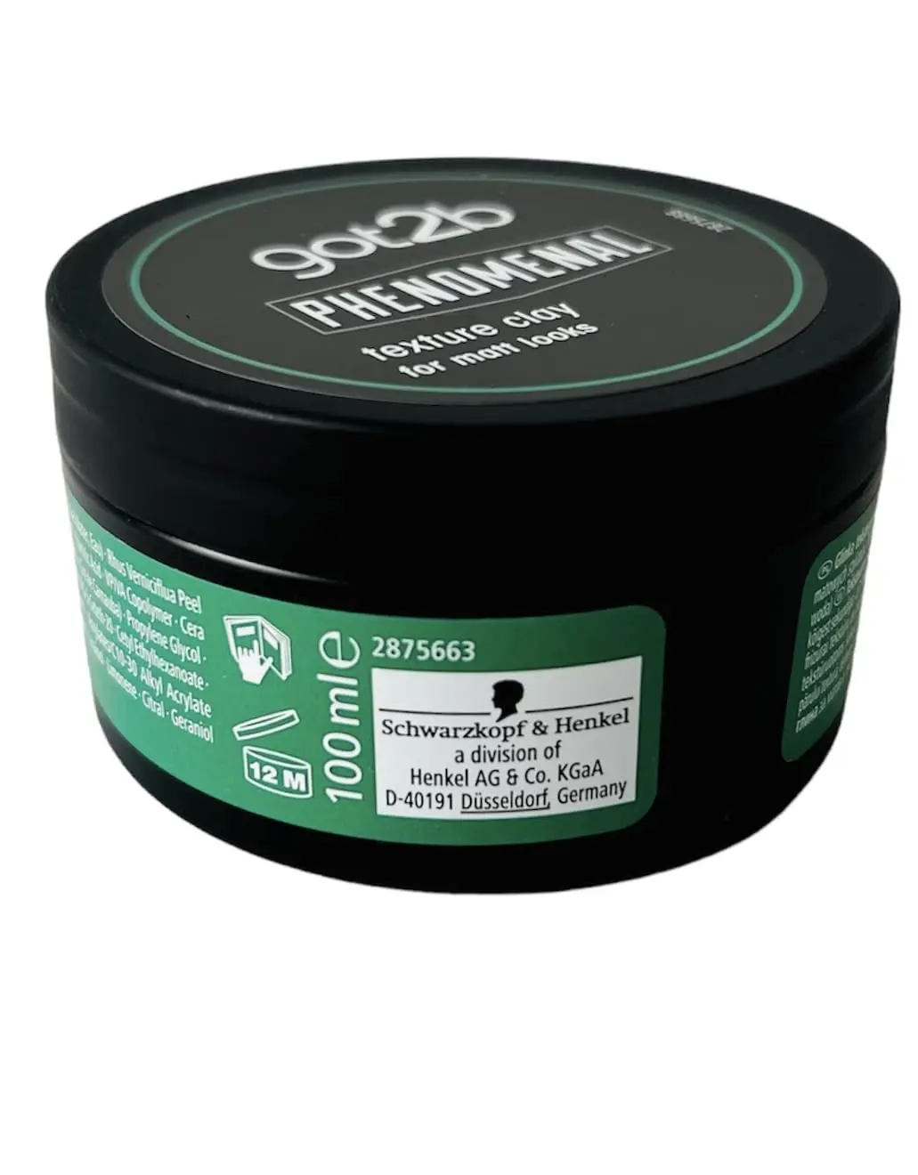 got2b PhenoMENal texturizing clay provides a strong, level 5 hold with a matt finish, perfect for creating groomed hairstyles with structure and definition on shorter hair.