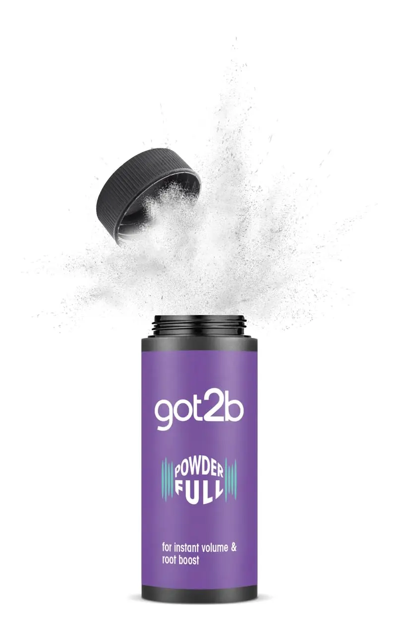 Got2b Powder'ful Volumizing Styling Powder gives instant root lift and hair volume with a natural hold and vegan formula.