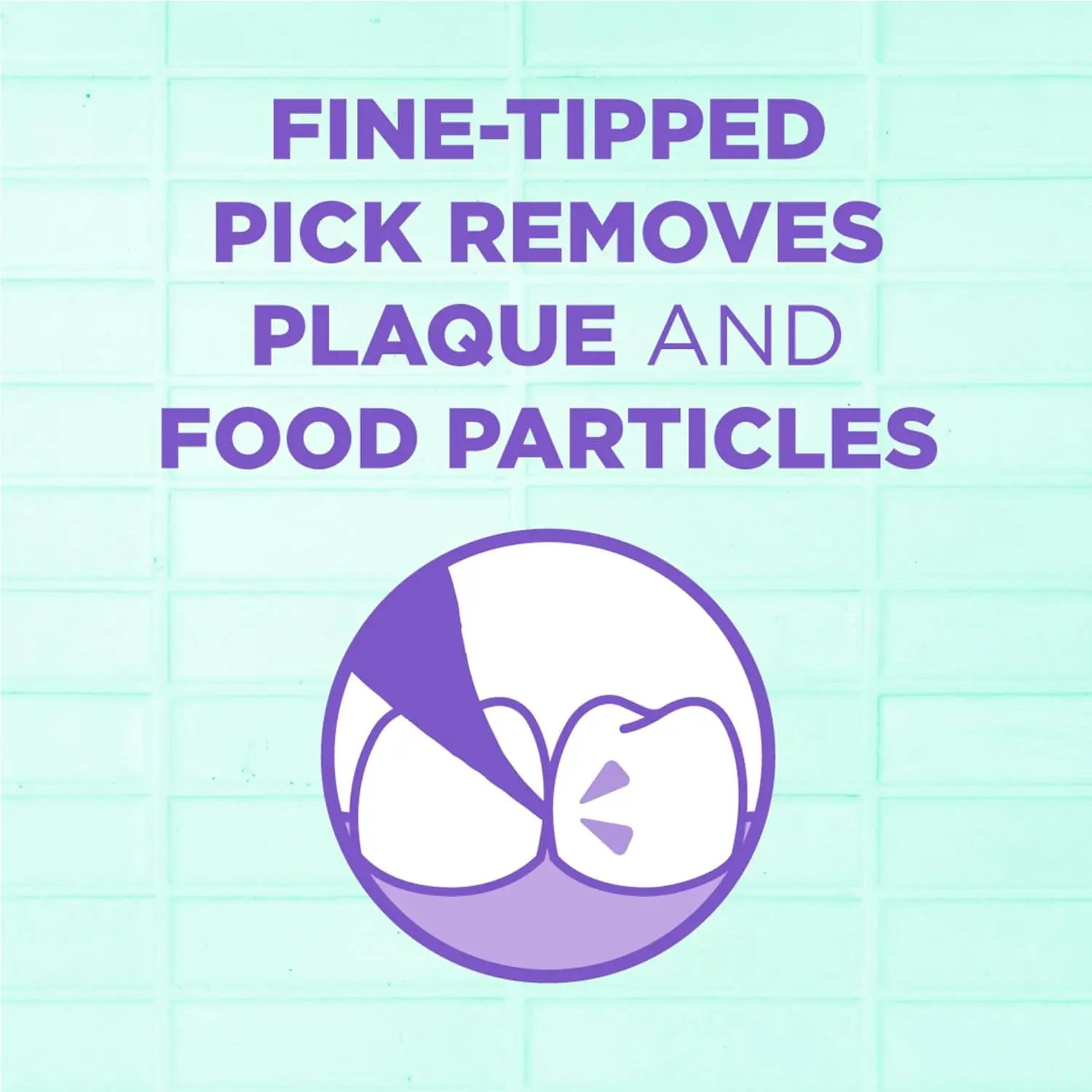 GUM Comfort Slide Flossers with fresh mint flavor easily clean between tight teeth and massage gums, promoting optimal dental health.