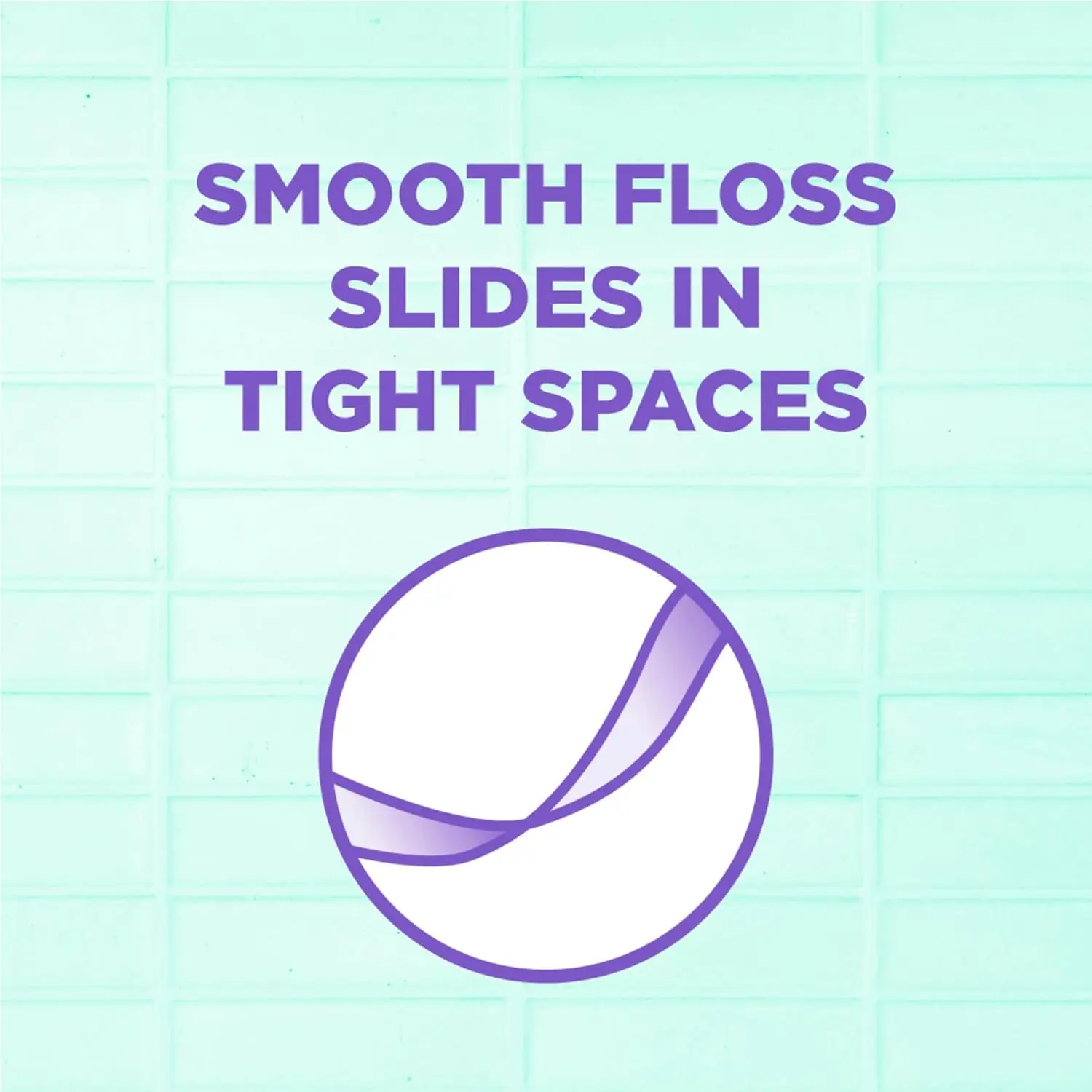GUM Comfort Slide Flossers with fresh mint flavor easily clean between tight teeth and massage gums, promoting optimal dental health.