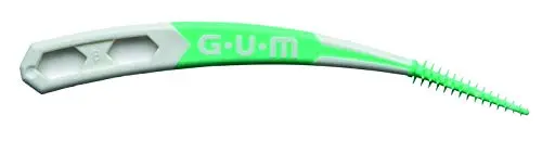 Gum Soft-Picks Advanced offer gentle and effective interdental cleaning with soft, flexible rubber bristles that remove plaque and food particles between teeth.