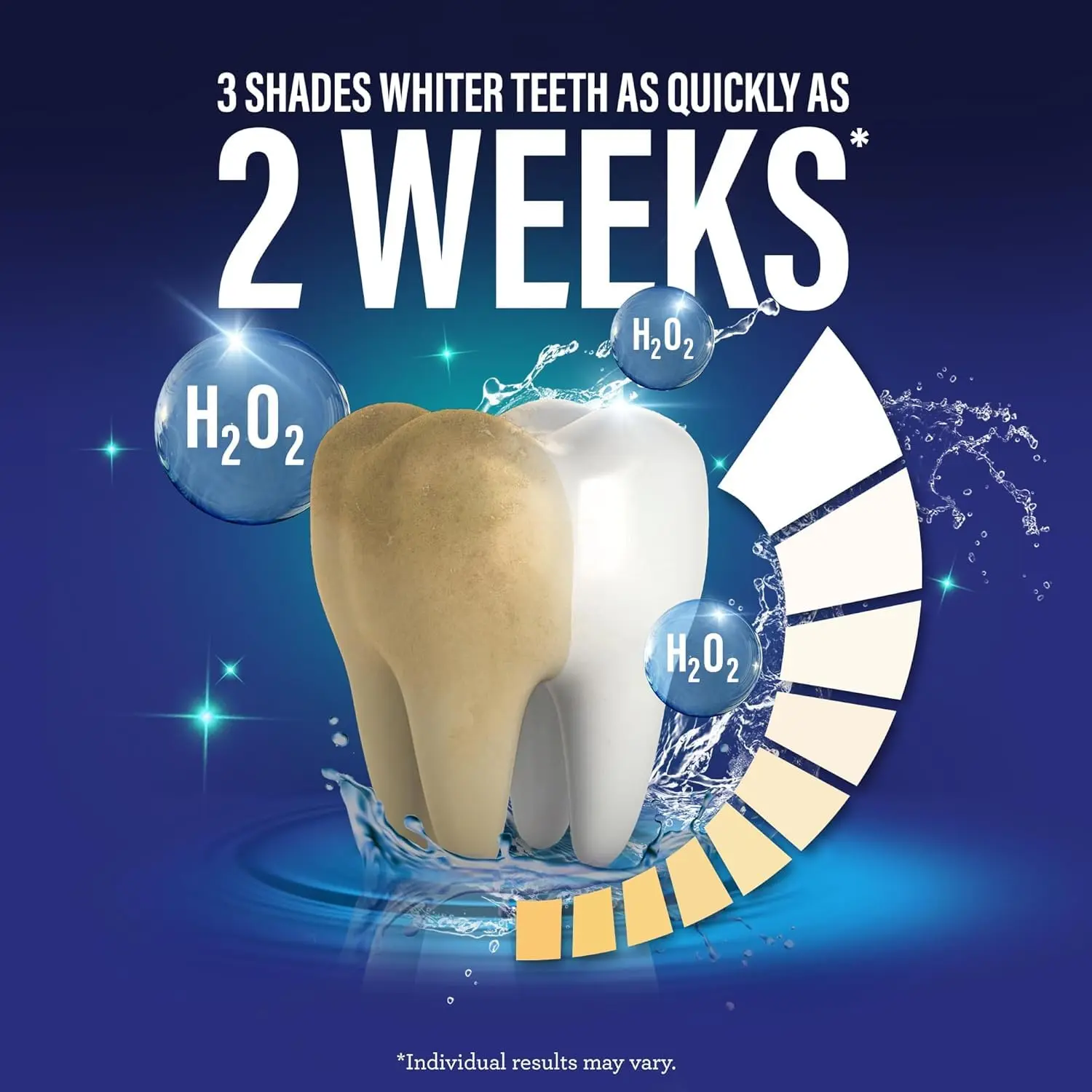 GuruNanda dual barrel whitening mouthwash promotes teeth whitening and healthy gums with natural essential oils, offering a refreshing wild mint flavor and alcohol & fluoride-free formula.