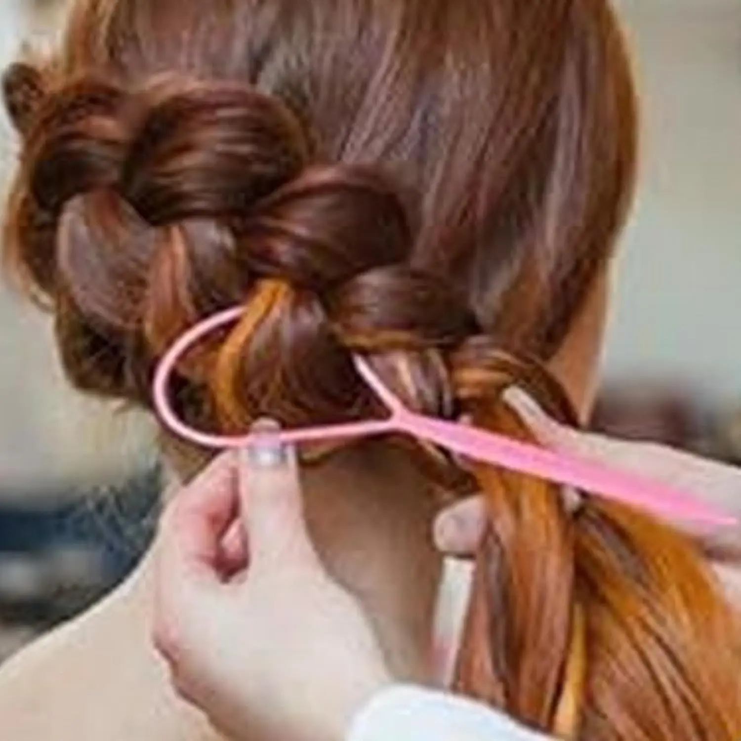 This six piece hair styling set includes brushes, combs, and loop tools for creating braids, teasing hair, styling edges, and general hair care.