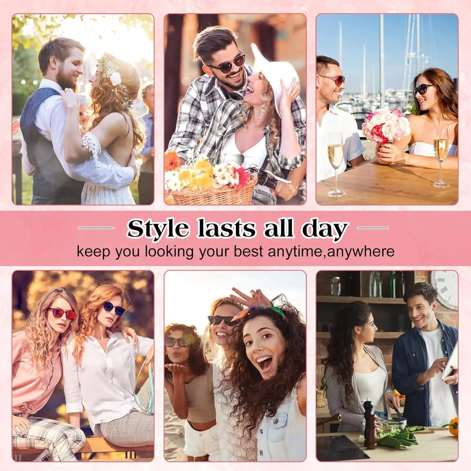 This hair crimper iron with tourmaline ceramic coating heats up quickly to create long-lasting, frizz-free beach waves on all hair types.