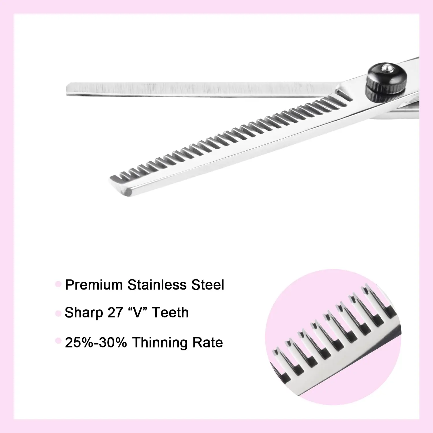 This 11-piece professional hair cutting kit includes stainless steel barber scissors, thinning shears, a straight edge razor, and other essential hairdressing tools for a salon-quality haircut at home.