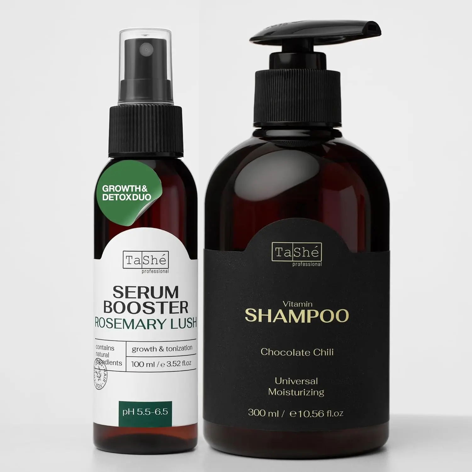 This hair growth set includes rosemary shampoo and scalp serum to reduce thinning and promote healthier-looking hair.