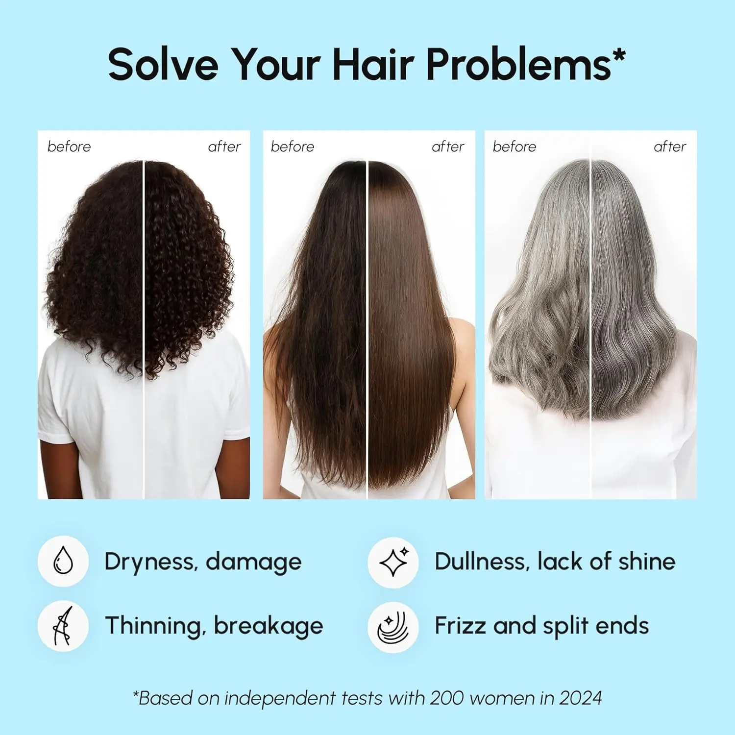 MAREE hair oil capsules with keratin, argan, and jojoba oil to repair damaged hair, reduce frizz, seal split ends, and add shine, perfect for all hair types.