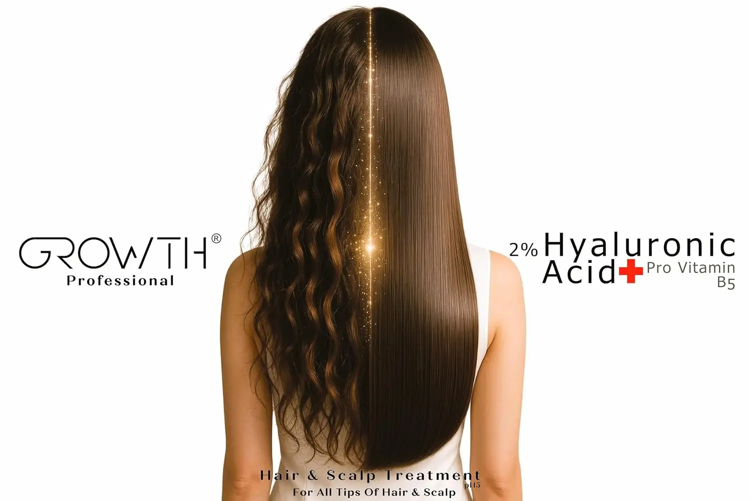 This image shows a hair and scalp treatment set of shampoo and conditioner that helps with dandruff, oil control, anti-aging, and itching, promoting hair regrowth.