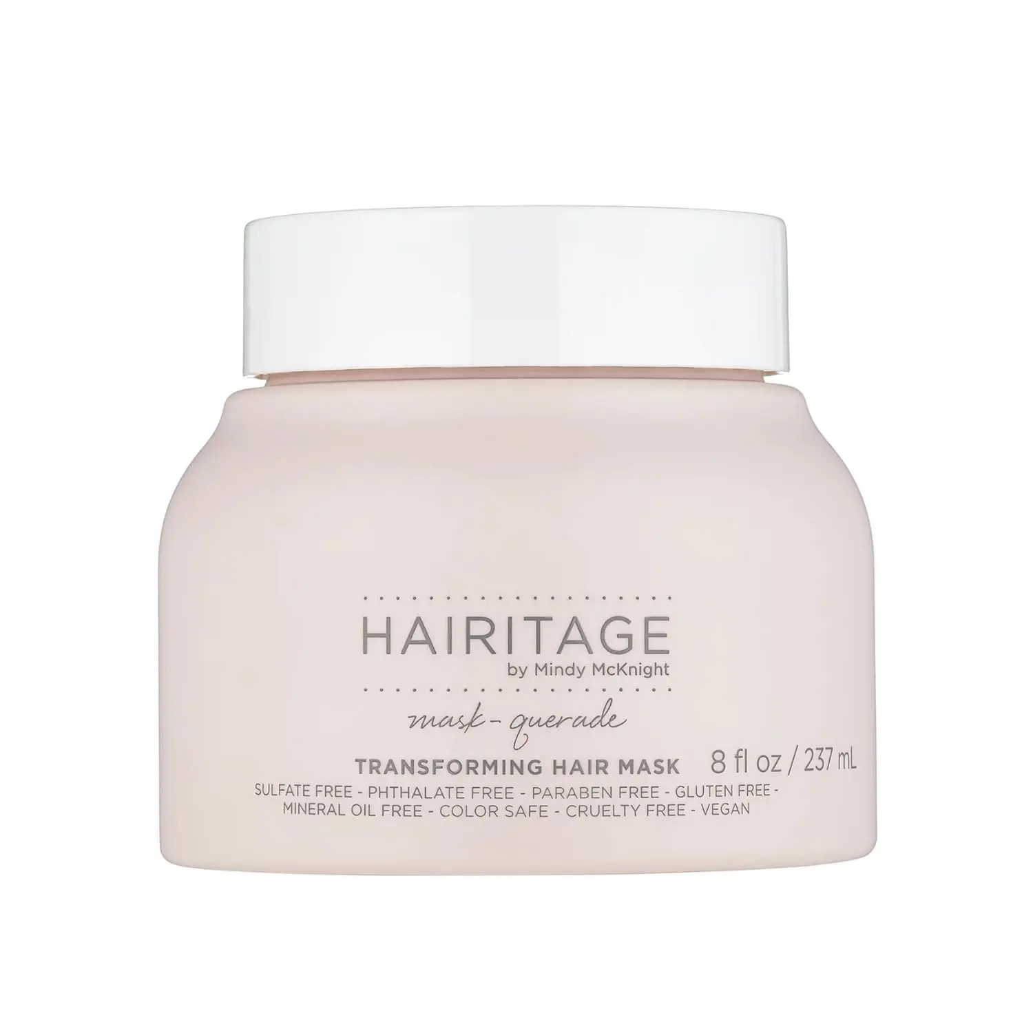 Hairitage argan oil hair mask is a deep conditioner and curl repair treatment made with shea butter and aloe, perfect for hydrating dry and damaged hair.