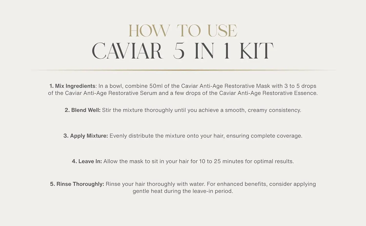 HAIRPLEXX anti-age restorative hair treatment kit with shampoo, conditioner, mask, serum and essence for damaged and dry hair.