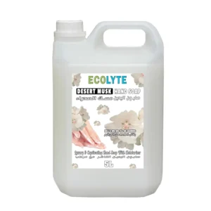 ECOLYTE+ Desert Musk hand wash provides effective germ protection and leaves your hands feeling soft, moisturized, and smelling great.