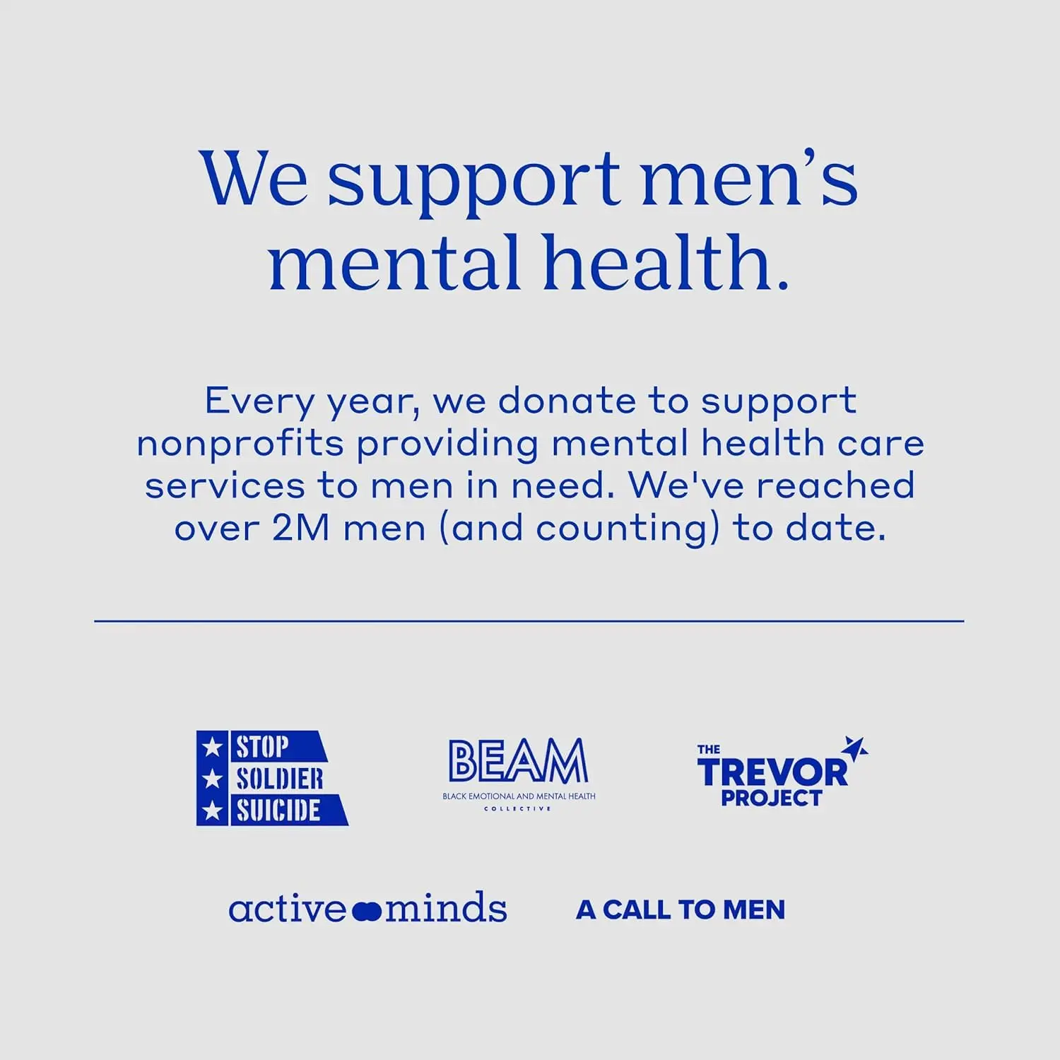 Harry's ocean blue shaving kit for men includes a razor handle and three German-engineered blade refills for a smooth and comfortable shave.