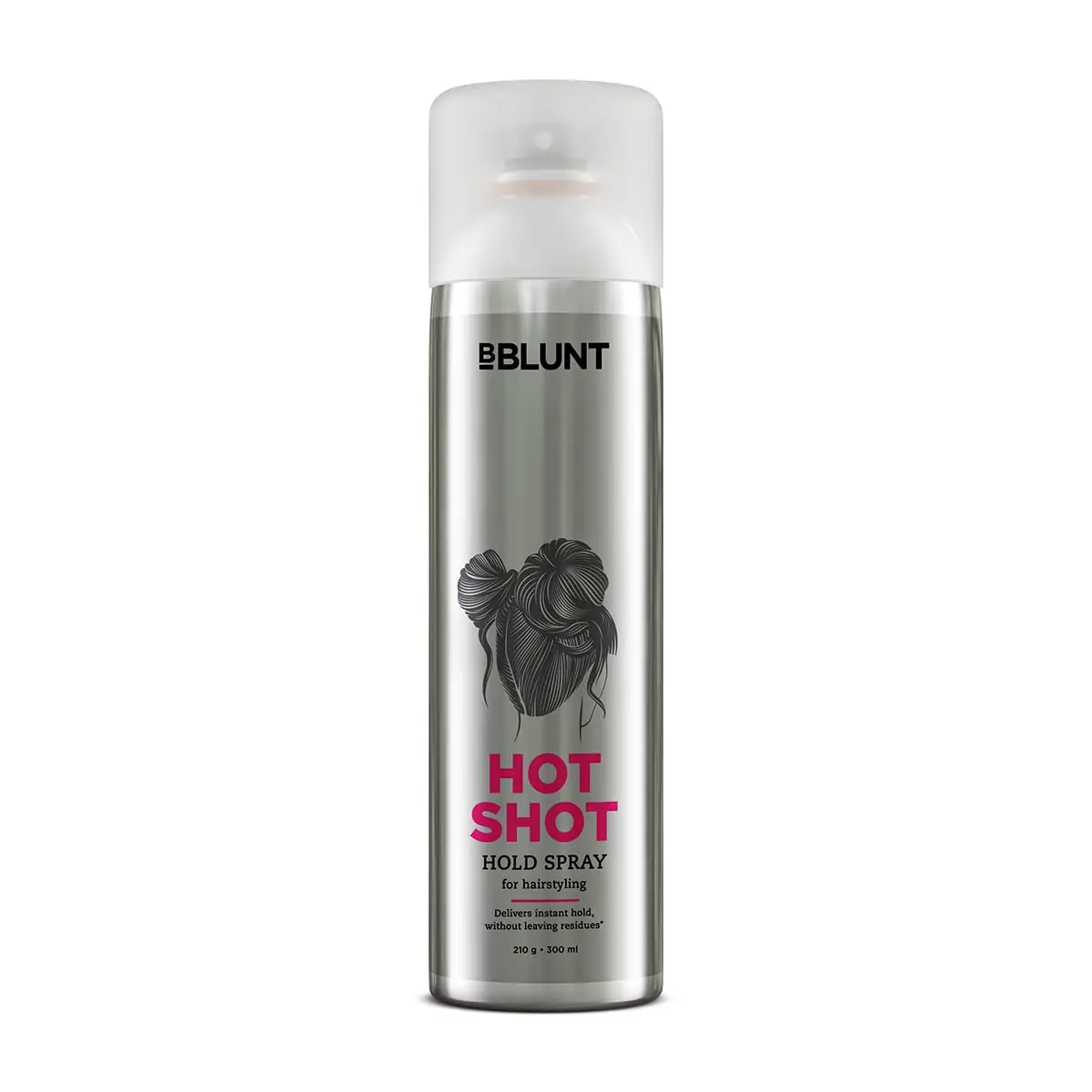 BBLUNT Hot Shot Heat Protect Hair Mist shields hair from heat up to 230°C, reduces frizz, and leaves hair smooth and shiny thanks to Vitamin B5 and nourishing oils.
