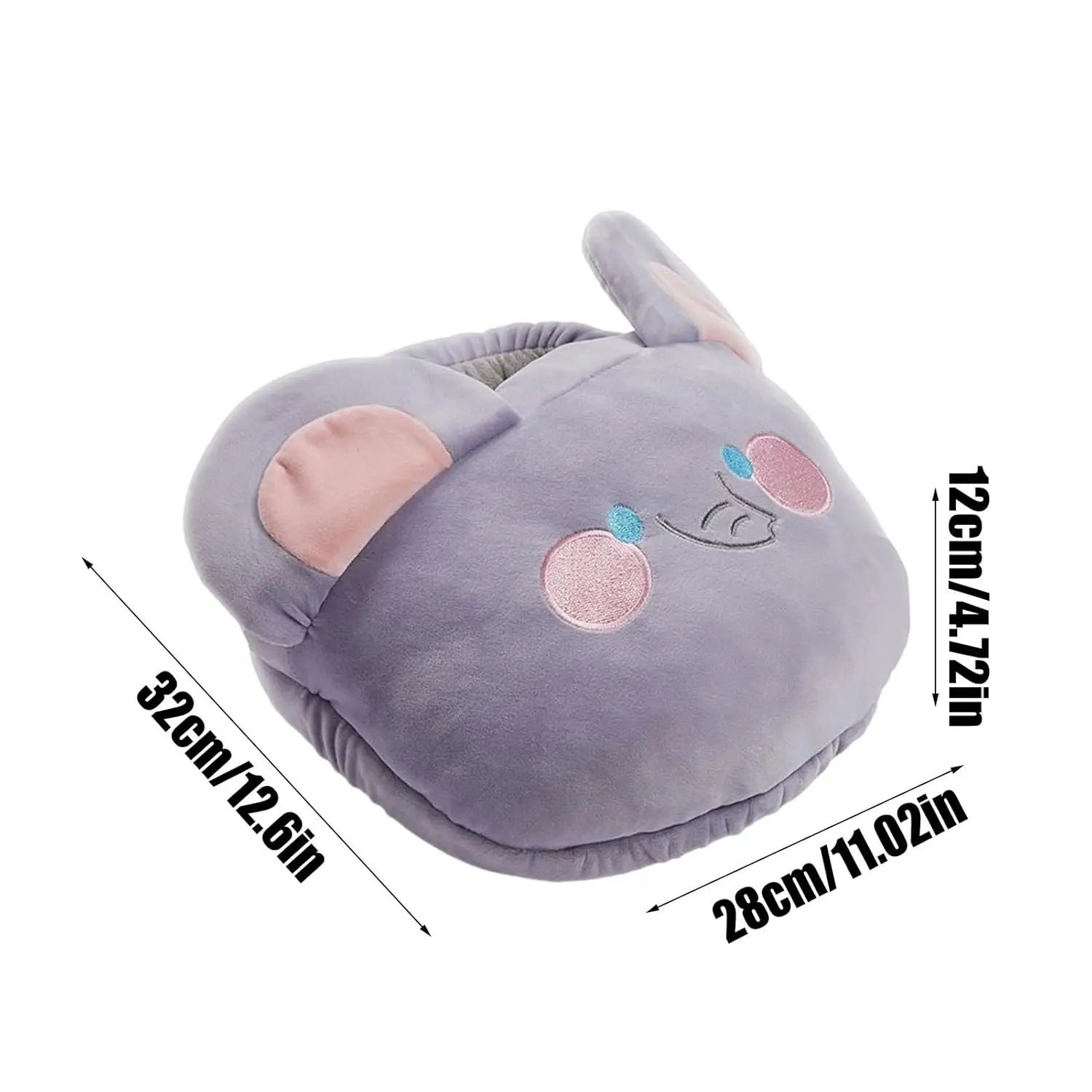 This heated foot warmer provides fast, soothing warmth for cold feet, perfect for under-desk use at home or in the office.