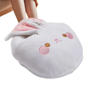 This electric heated foot warmer provides cozy, safe, and energy-efficient warmth for your feet at home or in the office, featuring smart temperature control, overheat protection, and a washable liner.