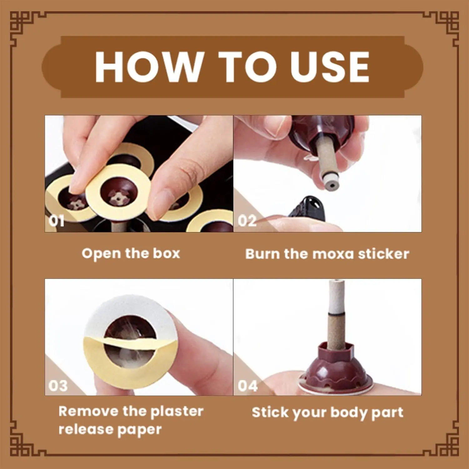 A box of sixty 7-year-old pure moxa sticks, made with a high purity 40:1 ratio of wild Argy wormwood for traditional Chinese moxibustion and packaged in an elegant branded box suitable for gifting or daily use.