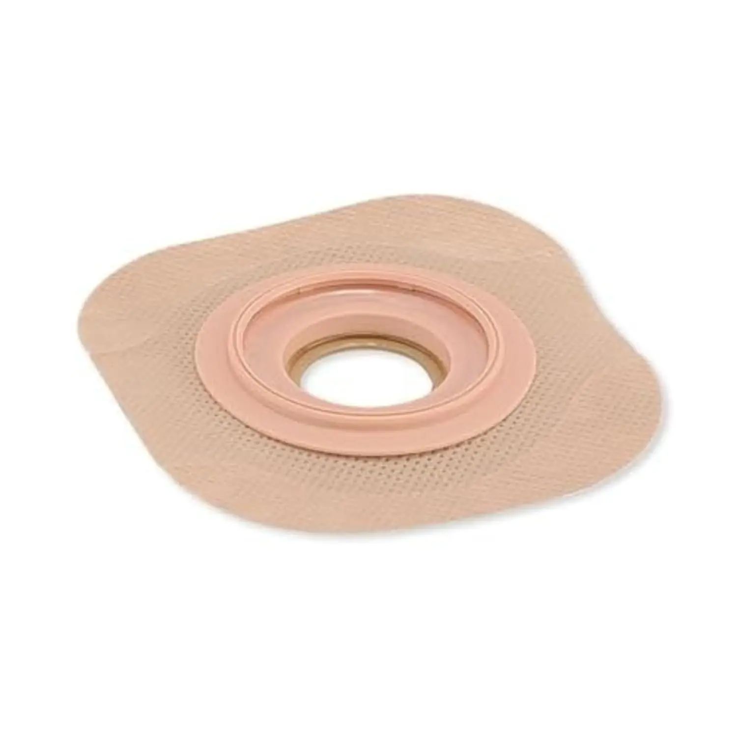 Hollister CeraPlus convex skin barrier protects the skin's natural moisture around the stoma, designed for extended wear and pre-sized for a 1-inch stoma.