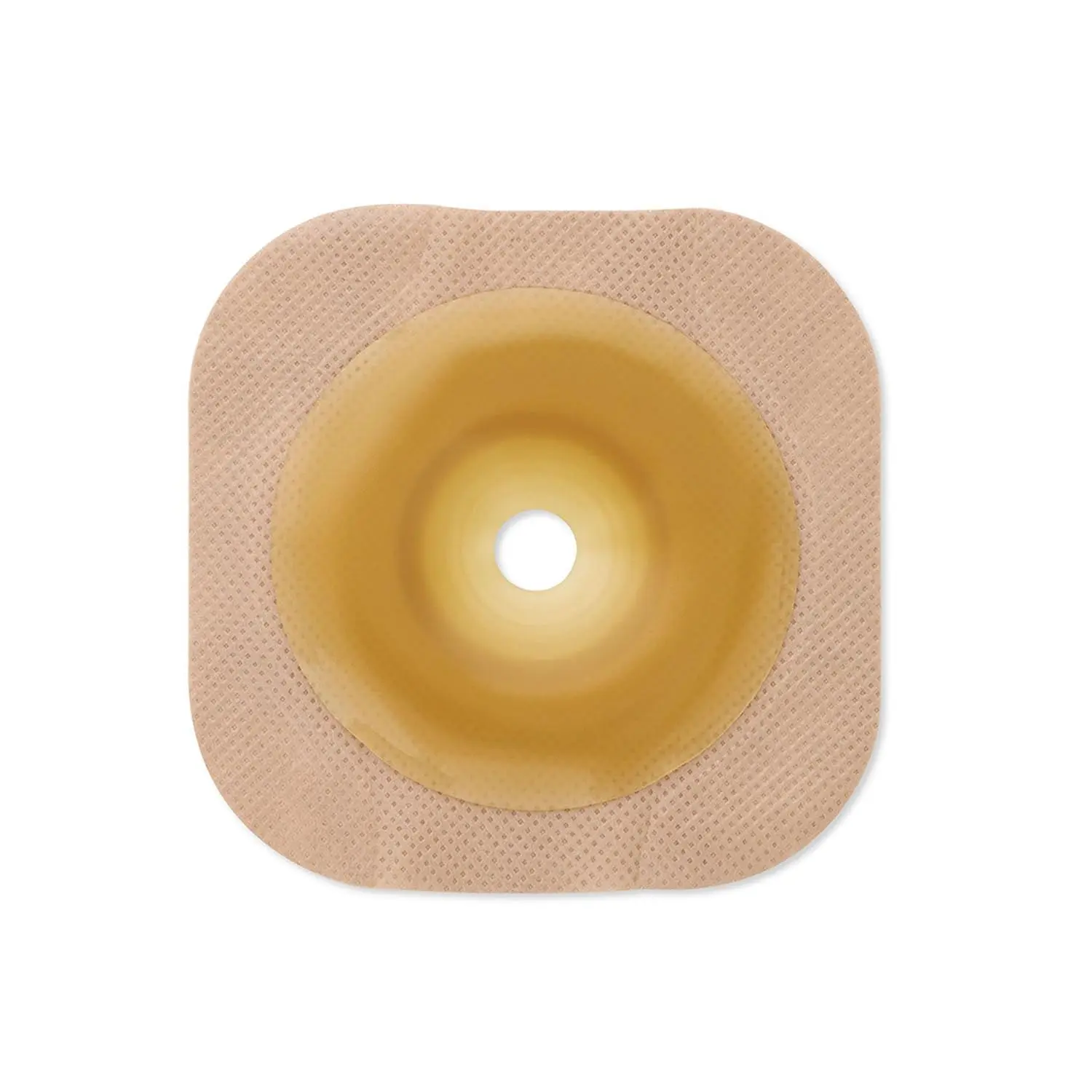 Hollister New Image shape-to-fit skin barrier with tape border and 2-1/4 inch flange, designed for stomas up to 1-11/16 inches.