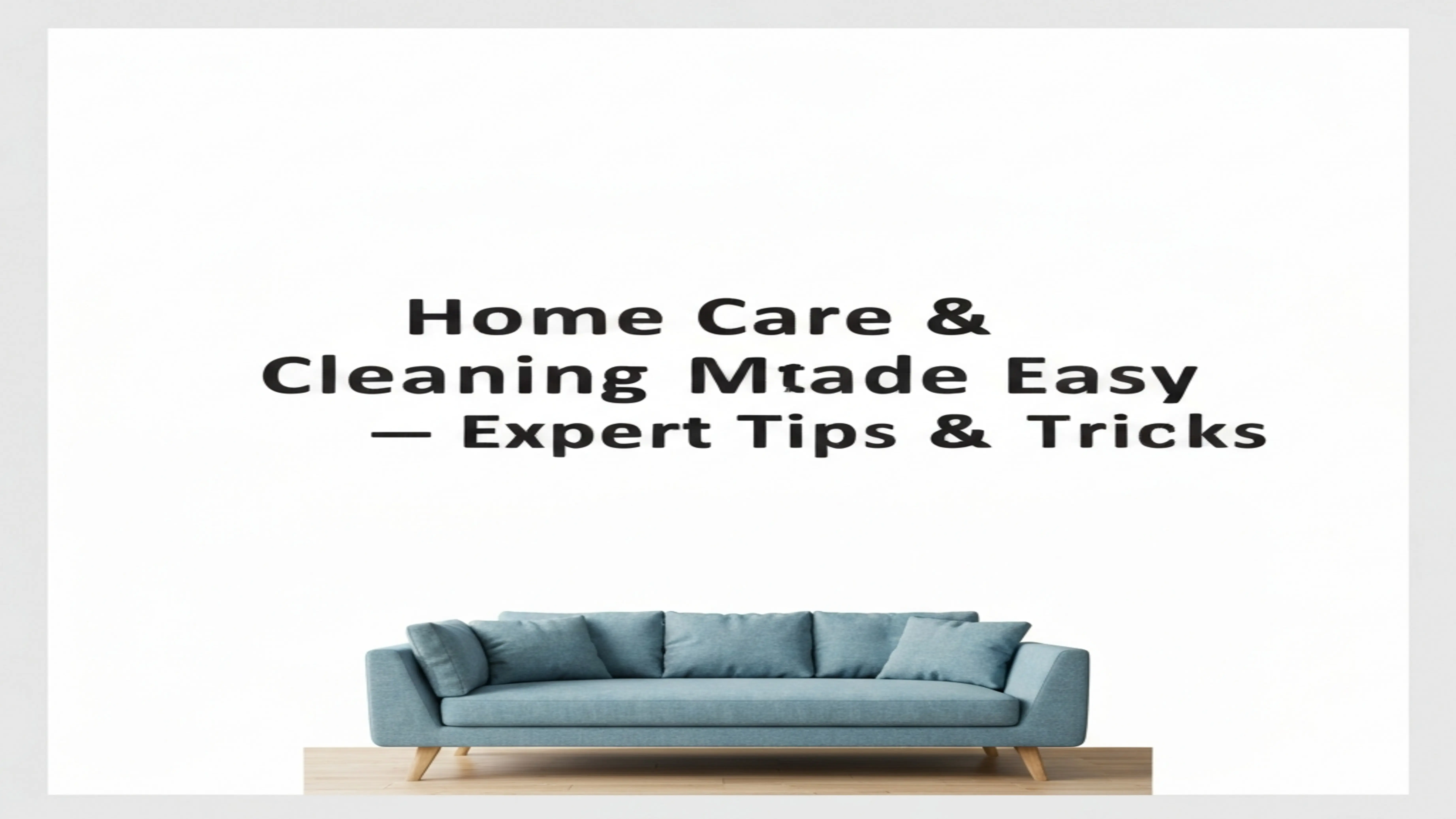 Easy home care and cleaning tips and tricks