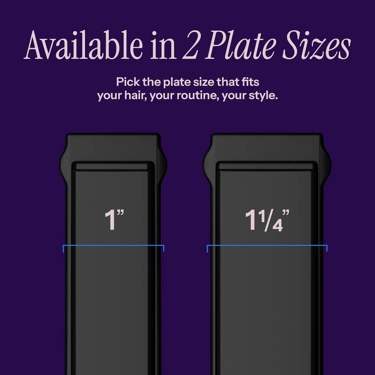 Hot Tools professional salon flat iron with ceramic-titanium plates for creating sleek, straight hair and effortless waves with long-lasting smooth results.