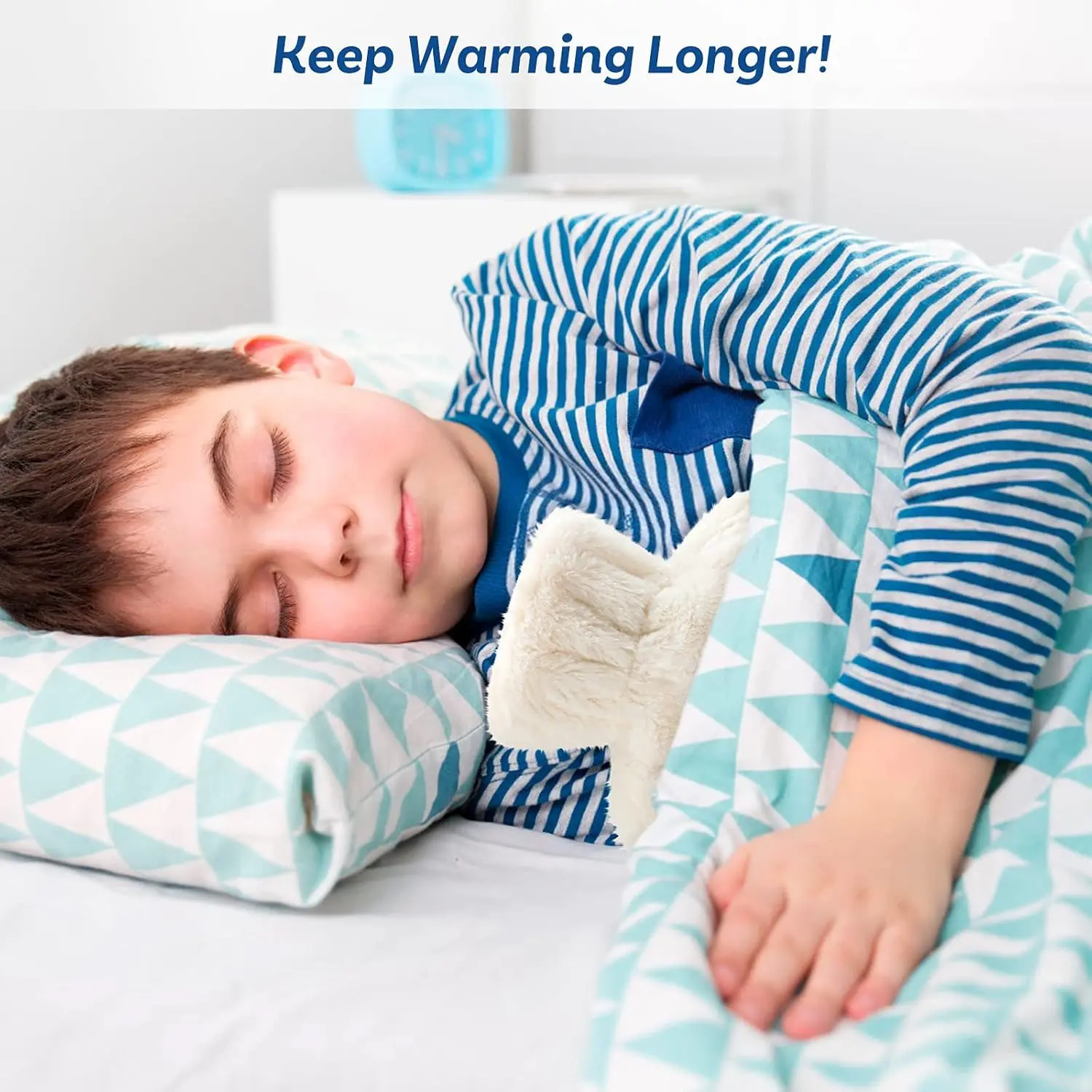 Beige hot water bottle with a soft fleece cover provides soothing relief for pain, cramps, and cold therapy, making it a thoughtful and warm-hearted gift.