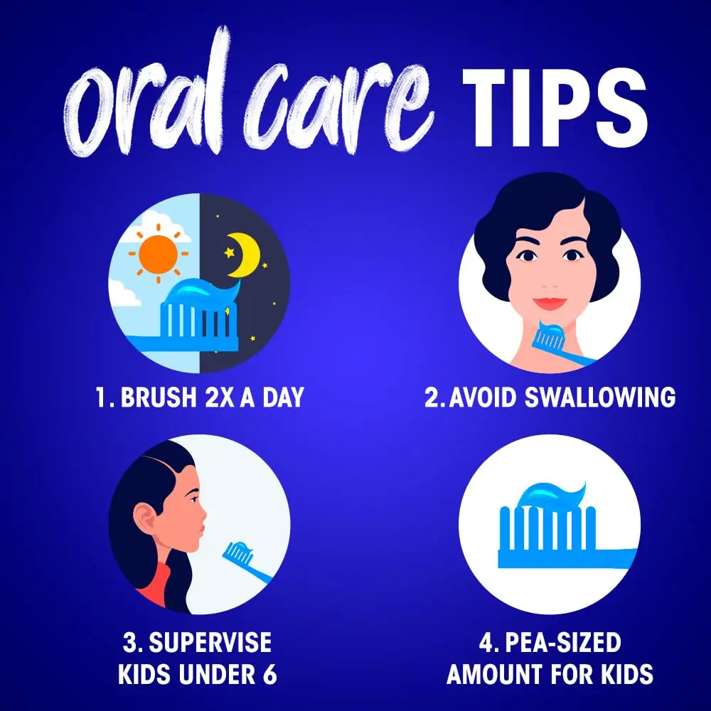 Two tubes of CLOSE UP Icy White Winterblast toothpaste for fresh breath and whiter teeth.