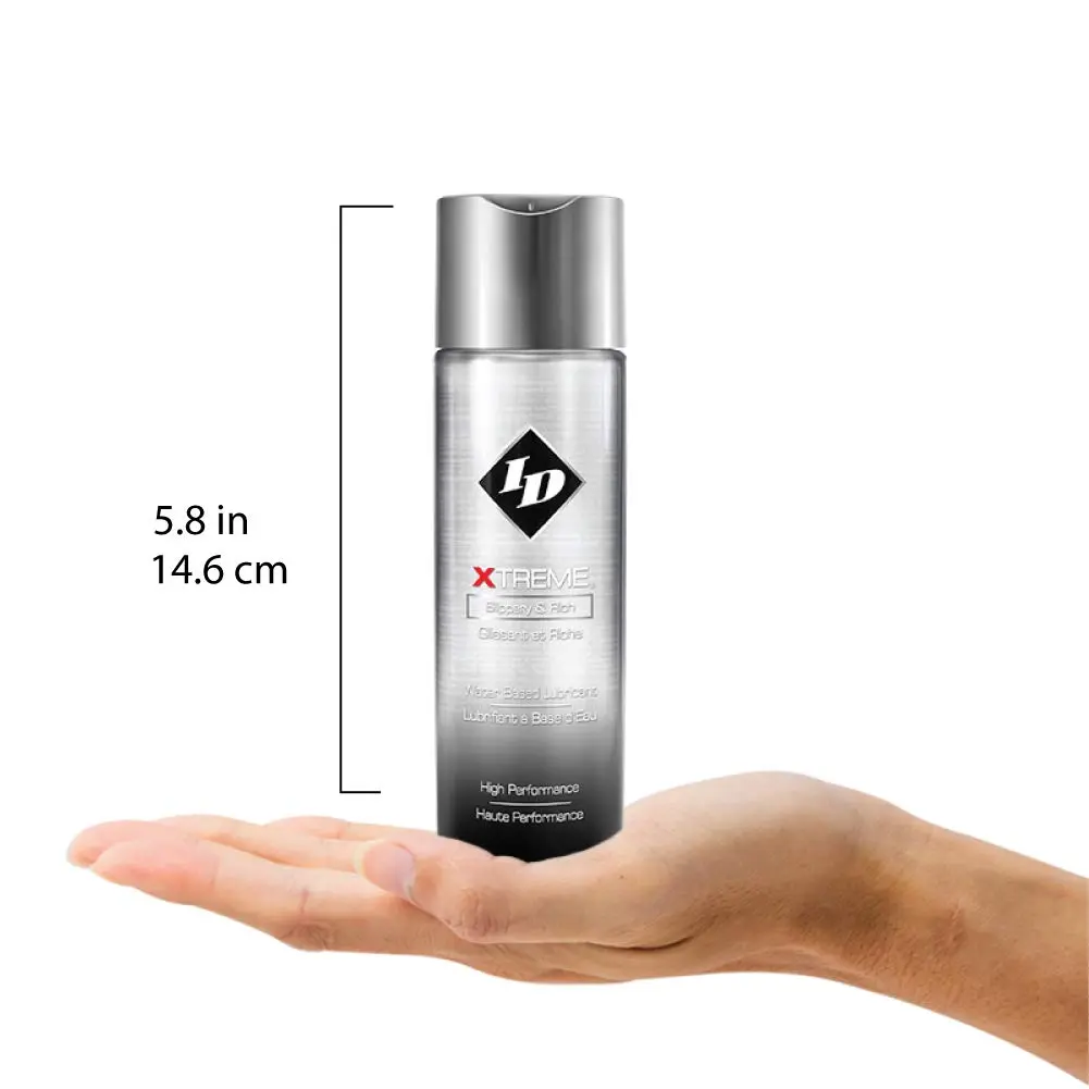ID Xtreme high-performance water-based lubricant for intense and long-lasting intimate experiences.