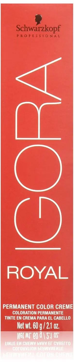 Schwarzkopf Igora Royal 6-00 Dark Blonde hair color creme provides ultimate color retention and up to 100% white hair coverage with perfect equalization.