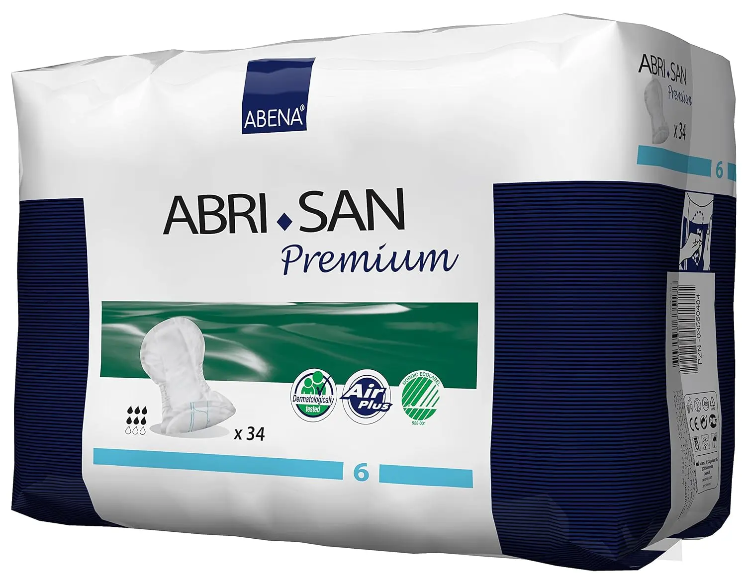 Abena Premium incontinence pads provide breathable, comfortable, and fast absorption for discreet and effective leak protection for both men and women.
