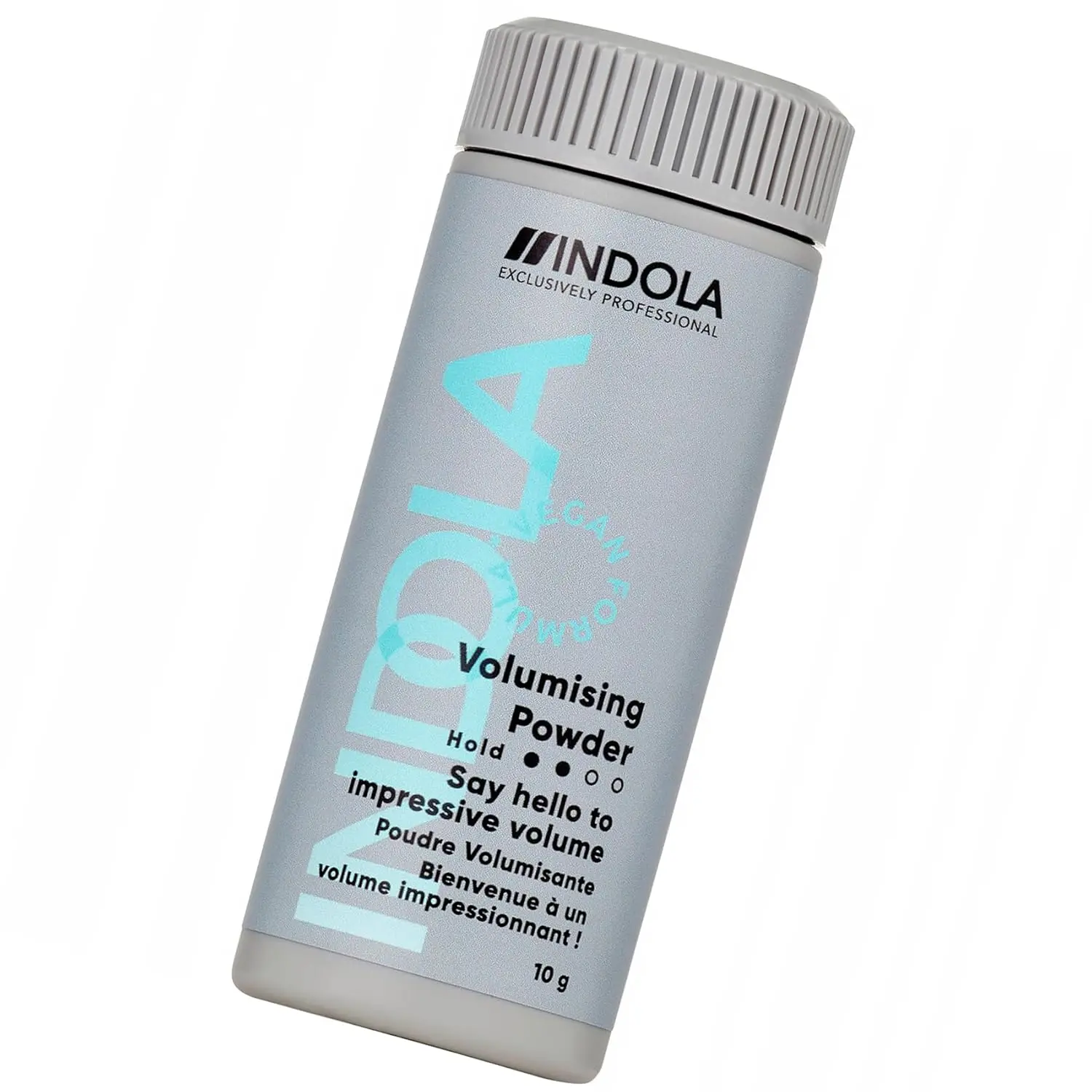Indola Volume Powder provides instant body and fullness, creating a natural, long-lasting finish for all-day hold.