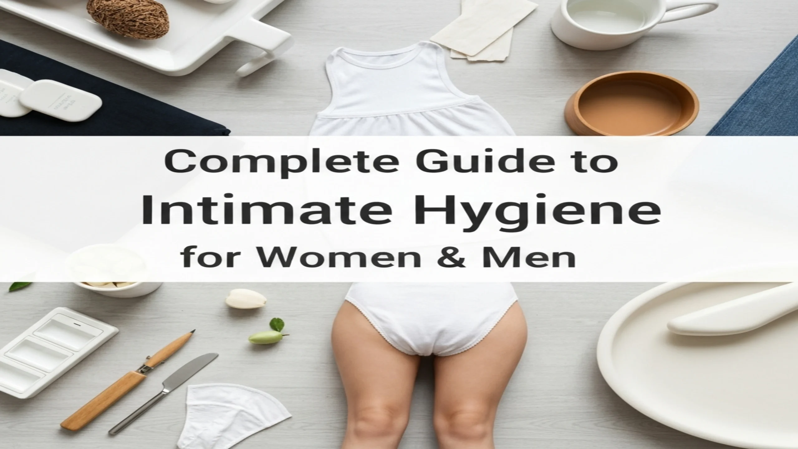 Complete guide to intimate hygiene for women and men