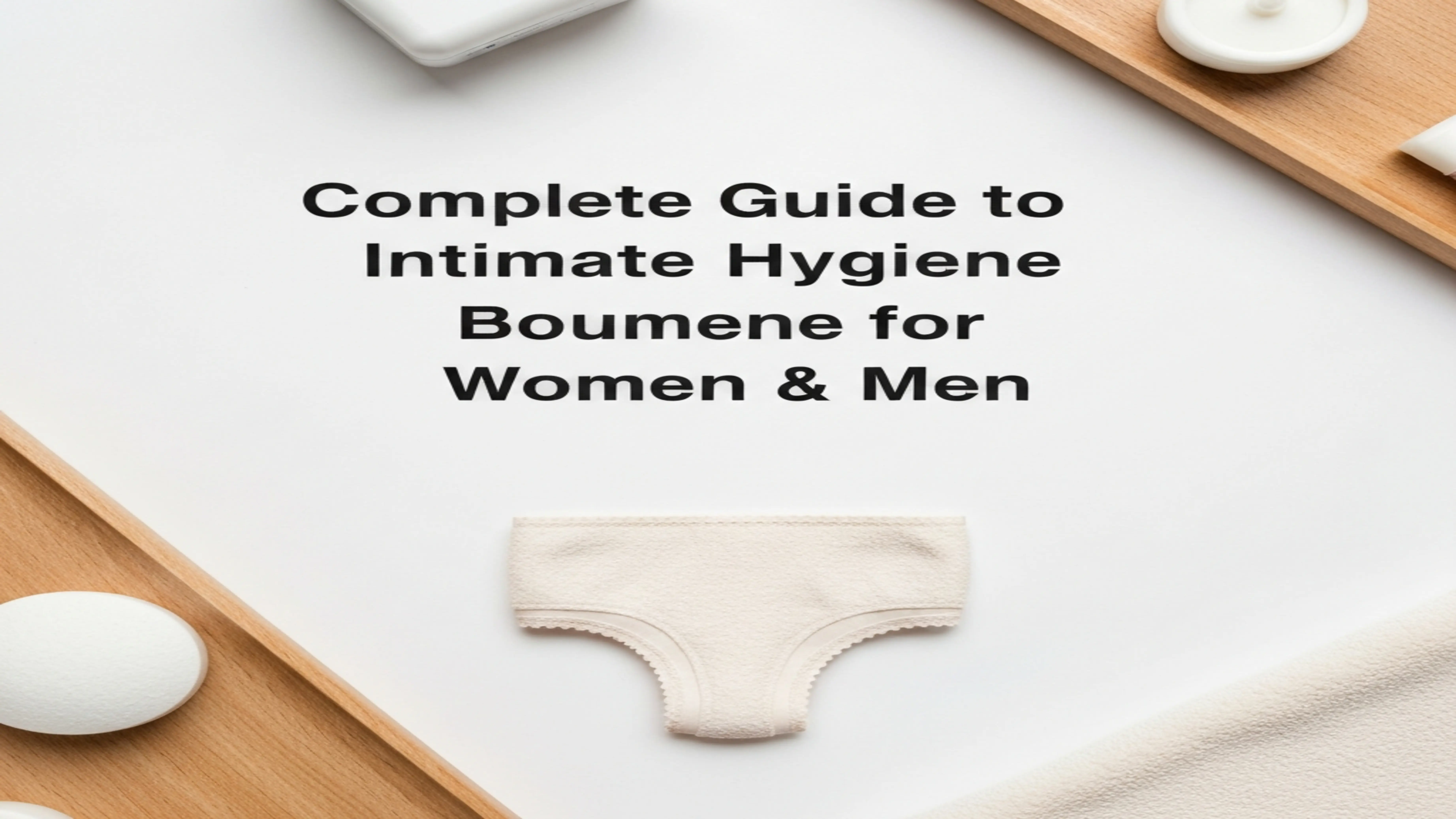 Complete guide to intimate hygiene for women and men