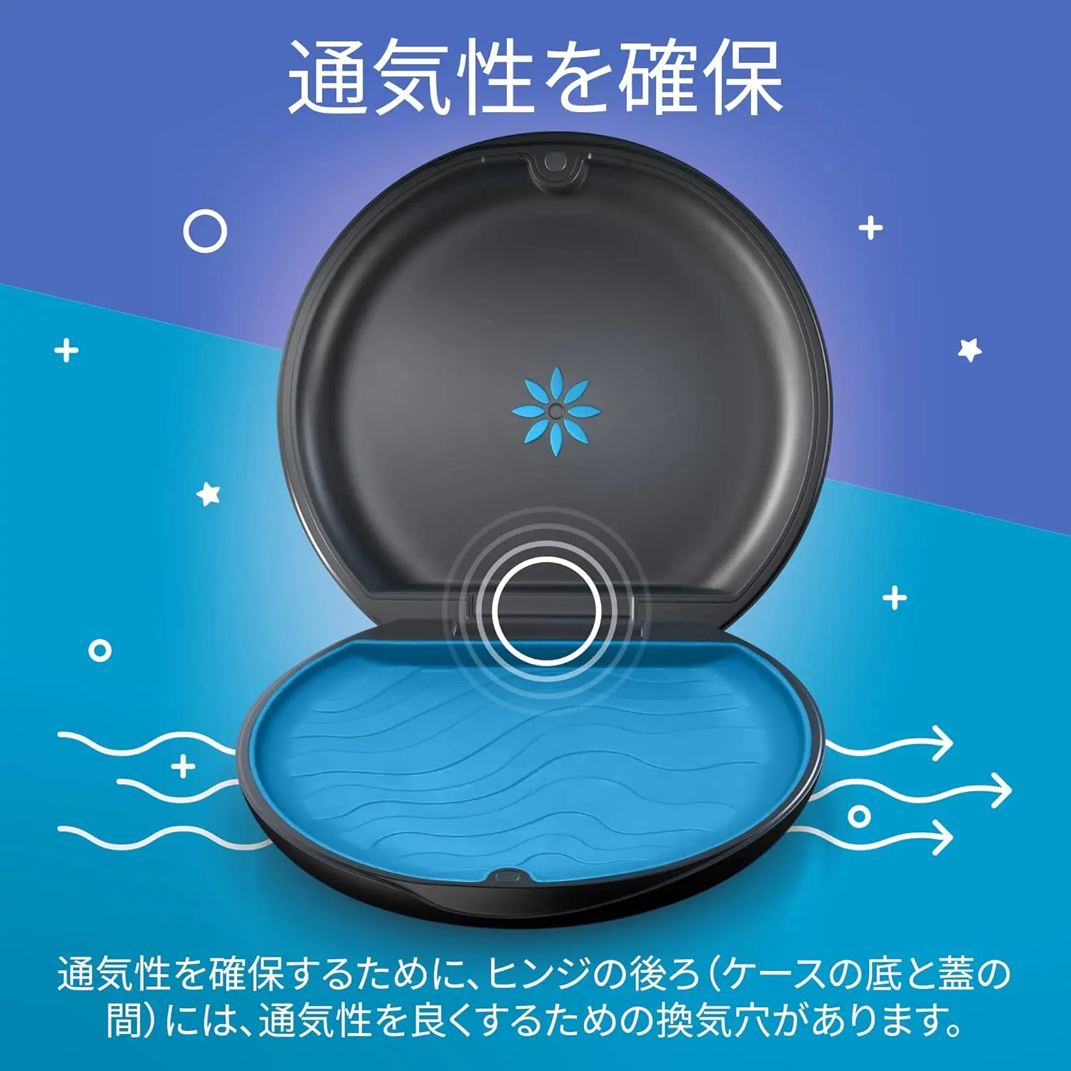 Pink Invisalign aligner case designed for storing Invisalign aligners and Vivera retainers, featuring a magnetic closure.