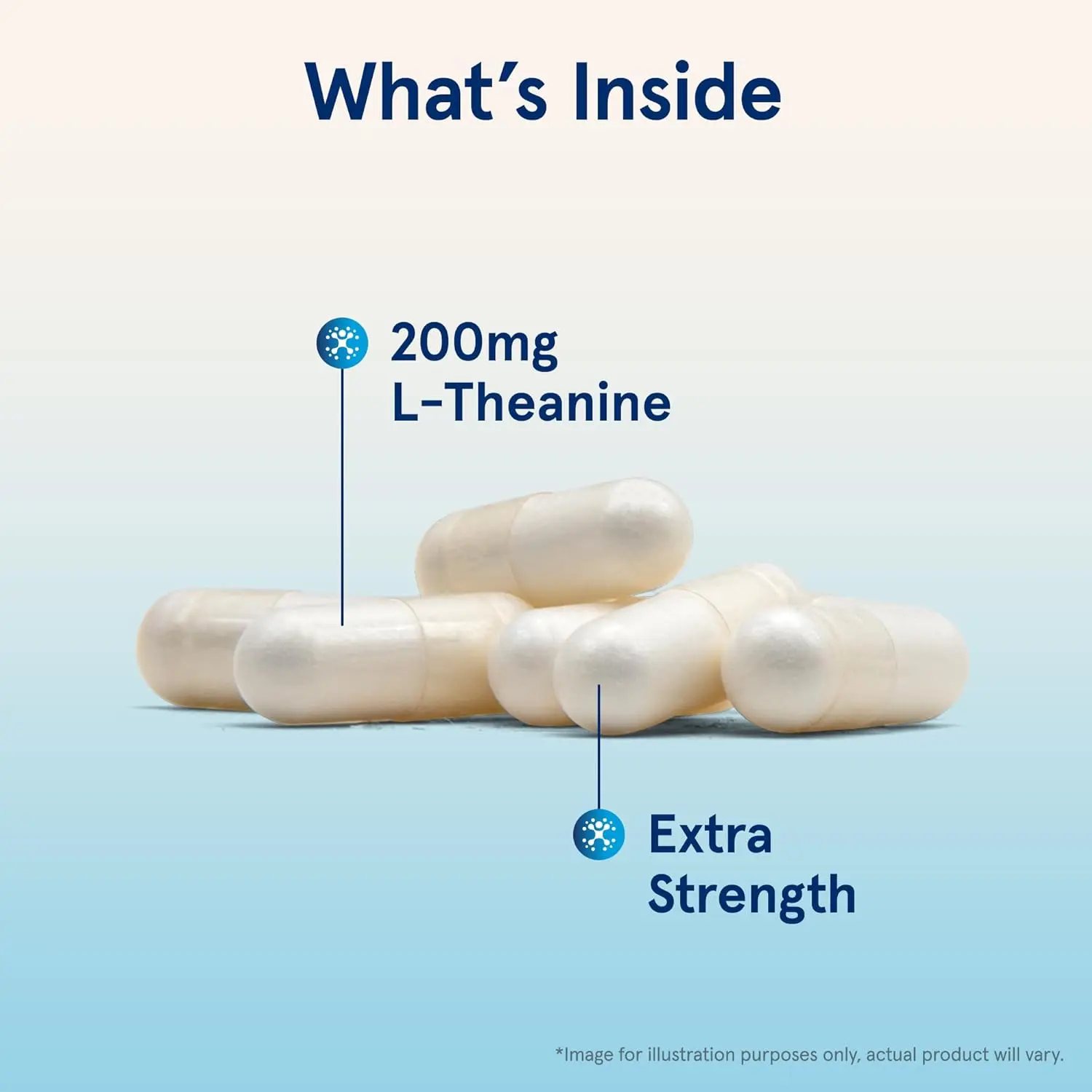 Bottle of Jarrow Formulas Theanine 200mg capsules, a dietary supplement to support relaxation and promote alpha-wave generation.