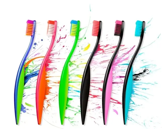 This four-pack of Jordan Ultimate You soft bristle toothbrushes feature an active tip for better reach and an ergonomic handle with a comfortable rubber grip.