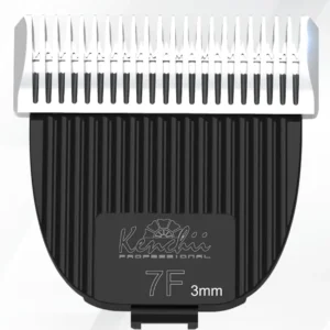 A Kenchii Flash Clipper blade provides a precision cut for grooming your pet with stay-cool technology and corrosion resistant coating.