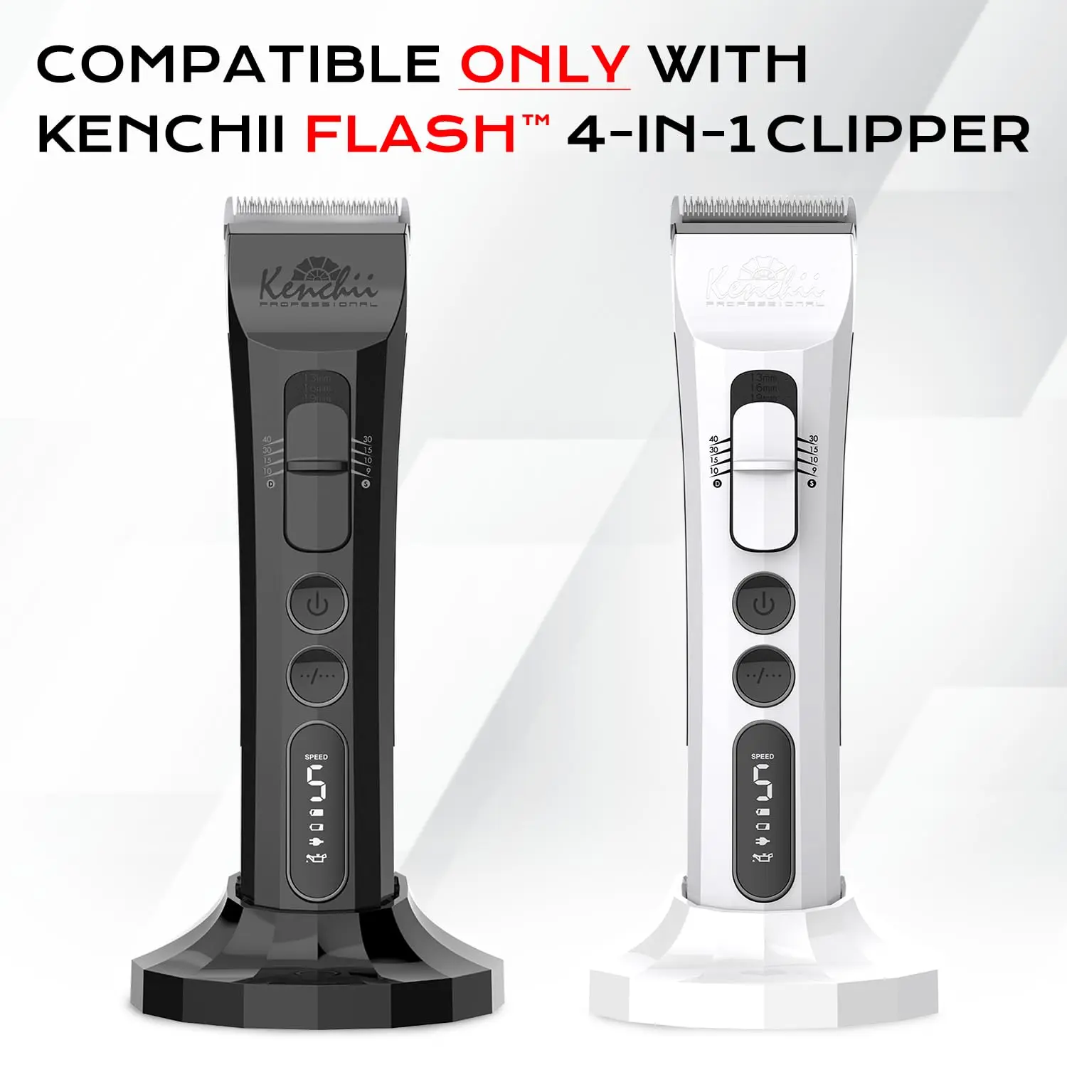 A Kenchii Flash Clipper blade provides a precision cut for grooming your pet with stay-cool technology and corrosion resistant coating.